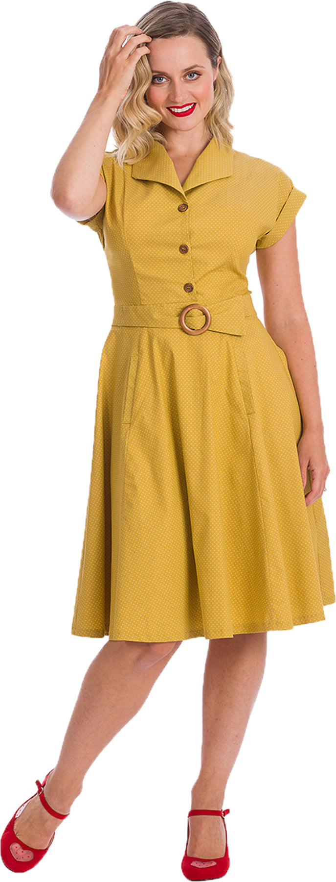 Banned_SPOT_PERFECTION_Vintage_POLKA_DOT_Punkte_Collar_SWING_DRESS_Kleid_killer_kirsche3jJmTigYuNZXj