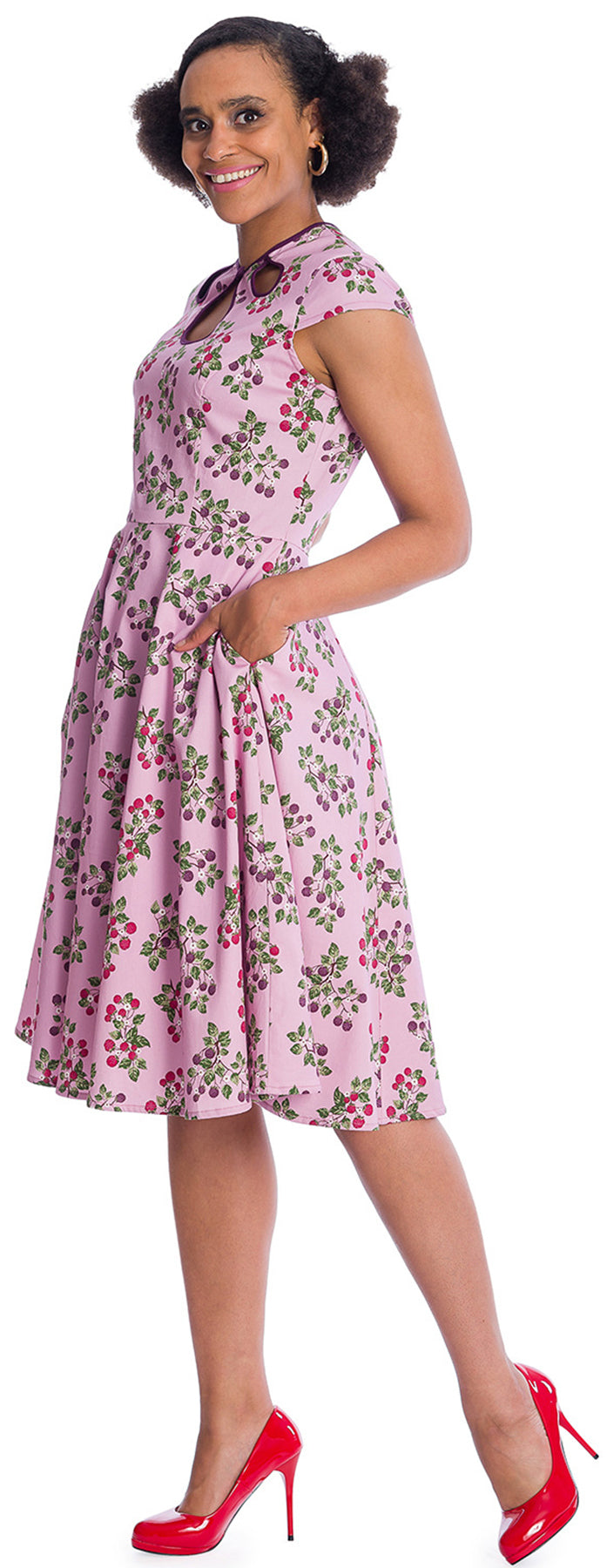 Banned_SUMMER_BERRY_Beeren_FIT_and_FLARE_Kurzarm_50s_SWING_DRESS_Kleid_killer_kirsche_4
