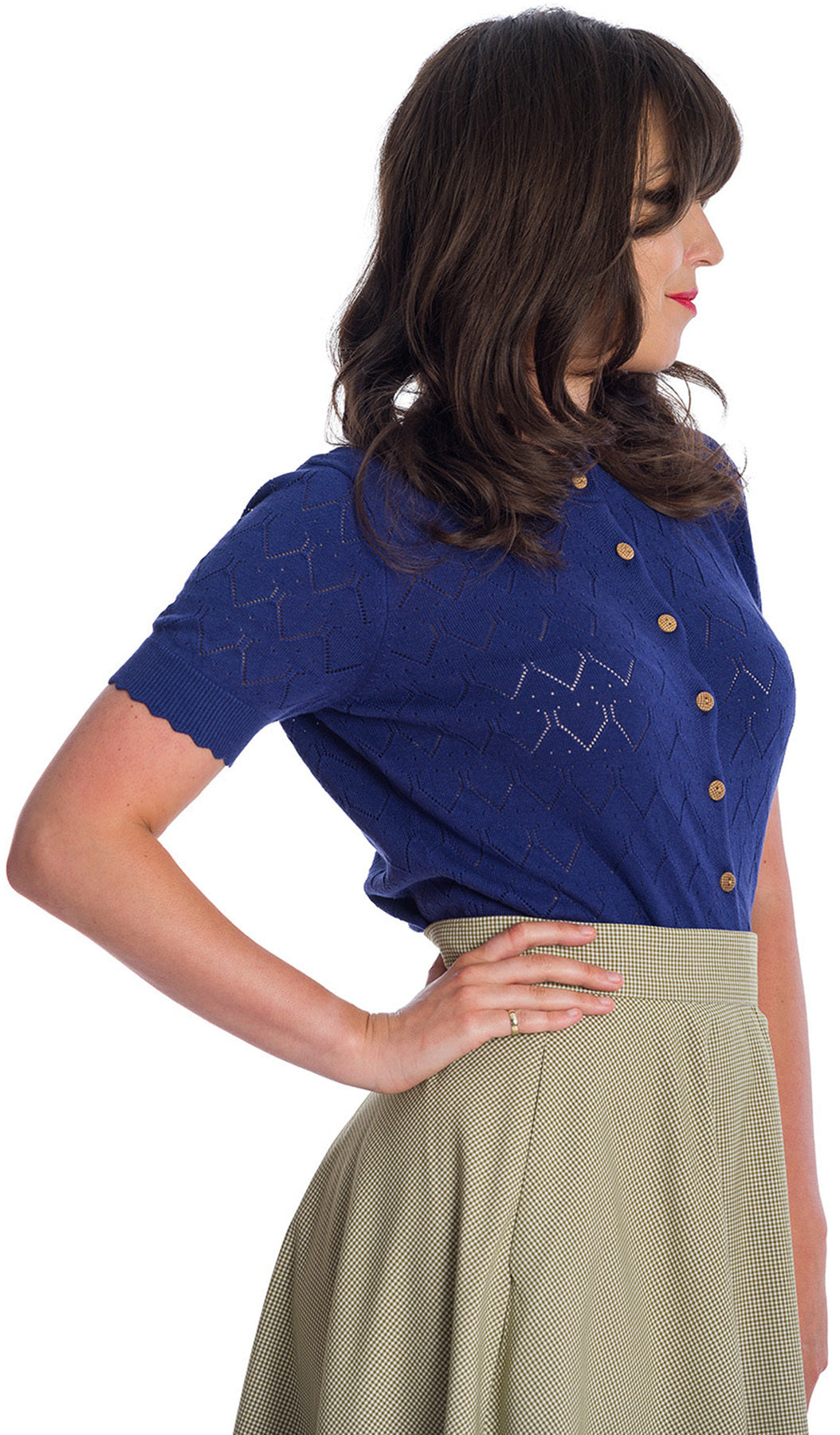 Banned_SUMMER_SCALLOP_Vintage_RUNDHALS_Kurzarm_CARDIGAN_Strickjacke_killer_kirsche_5