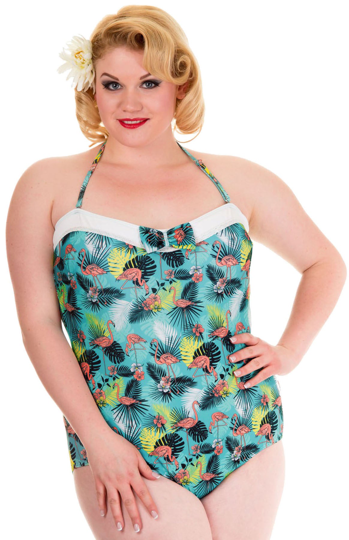 Banned_WANDERLUST_Retro_FLAMINGO_Tropical_BADEANZUG_Plus_Size_killer_kirscheYpN4mtXFwY8gr