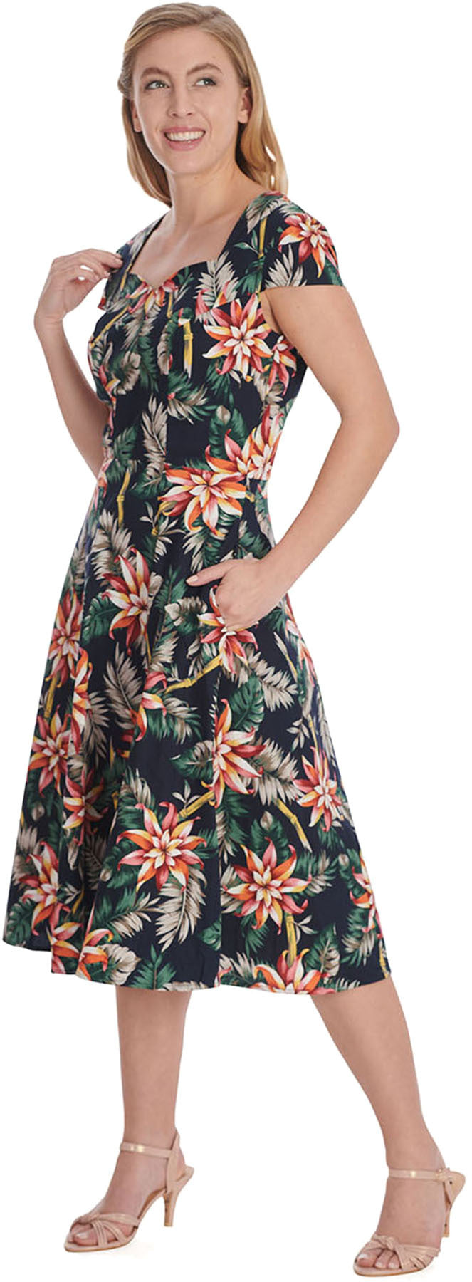 Banned_WILDERNESS_FLOWERS_Vintage_Blaetter_Kurzarm_50s_SWING_DRESS_Kleid_-_Plus_Size_killer_kirsche_2rpztL81sAmCts