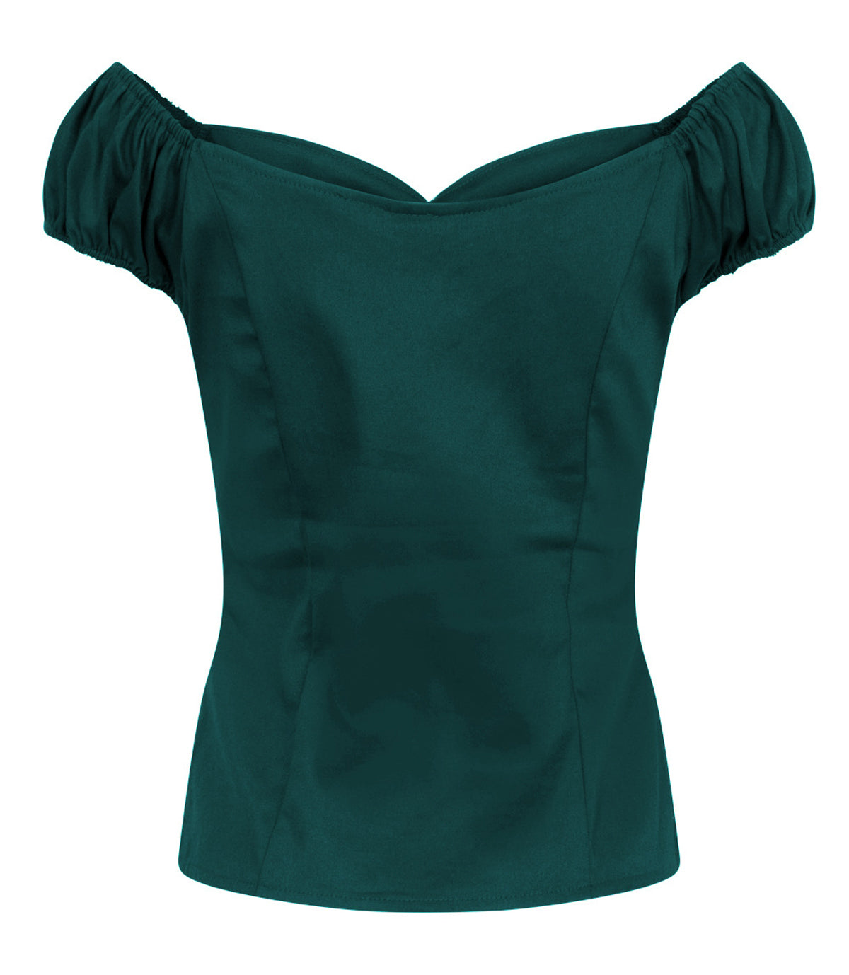 Banned_WINNIE_RETRO_Pin_up_Puff_Sleeve_Vintage_BLUSE_Shirt__Plus_Size_Forest_Green-2FDzWvZXxqH3aJ