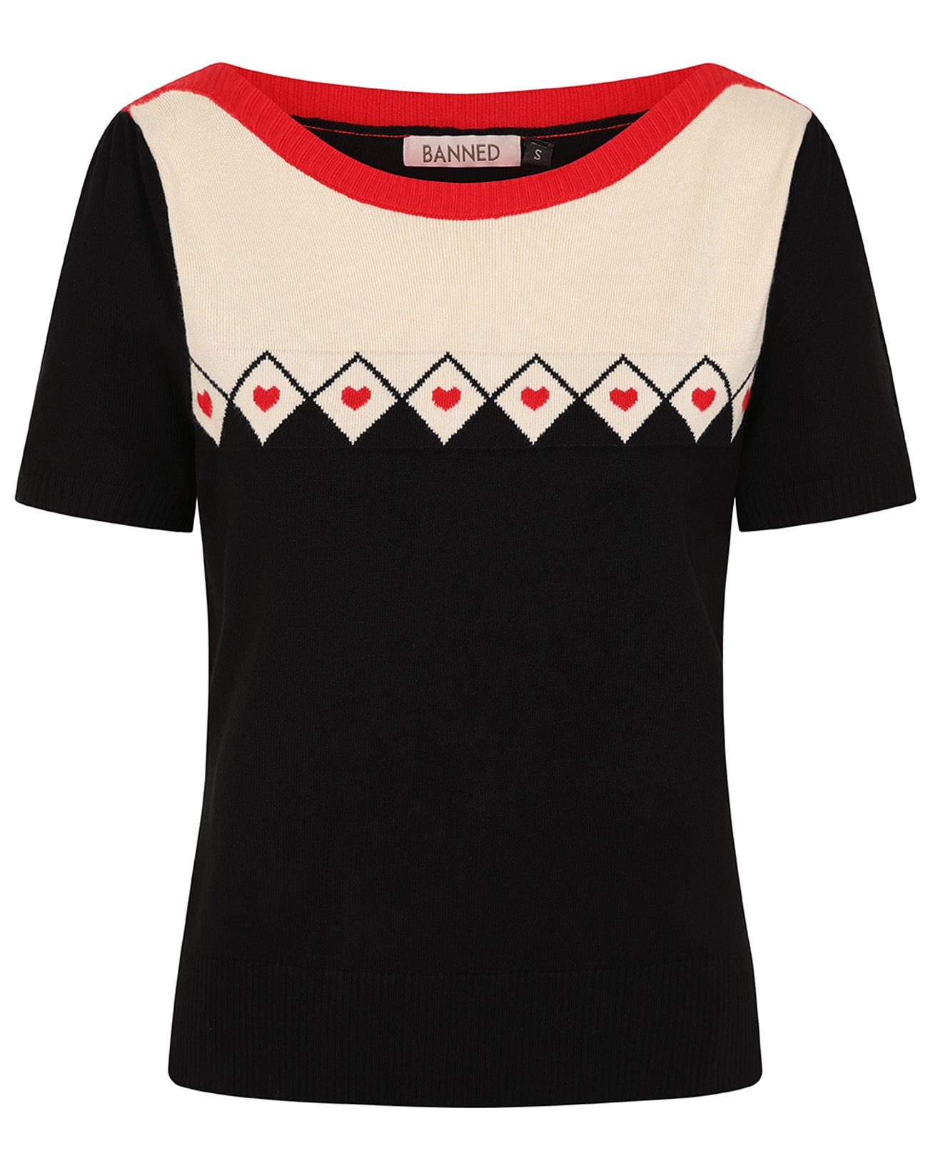 Banned_WINONA_HEARTS_Retro_Gambling_Herz_Vintage_Oberteil_JUMPER_Pullover_-_Schwarz-1