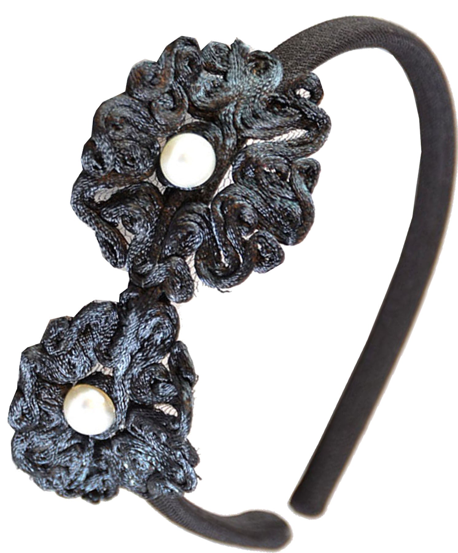 Black_FLOWER_Blumen_Pearls_HEADPIECE_Haarreif_killer_kirscheZf3zLLv1JthEj