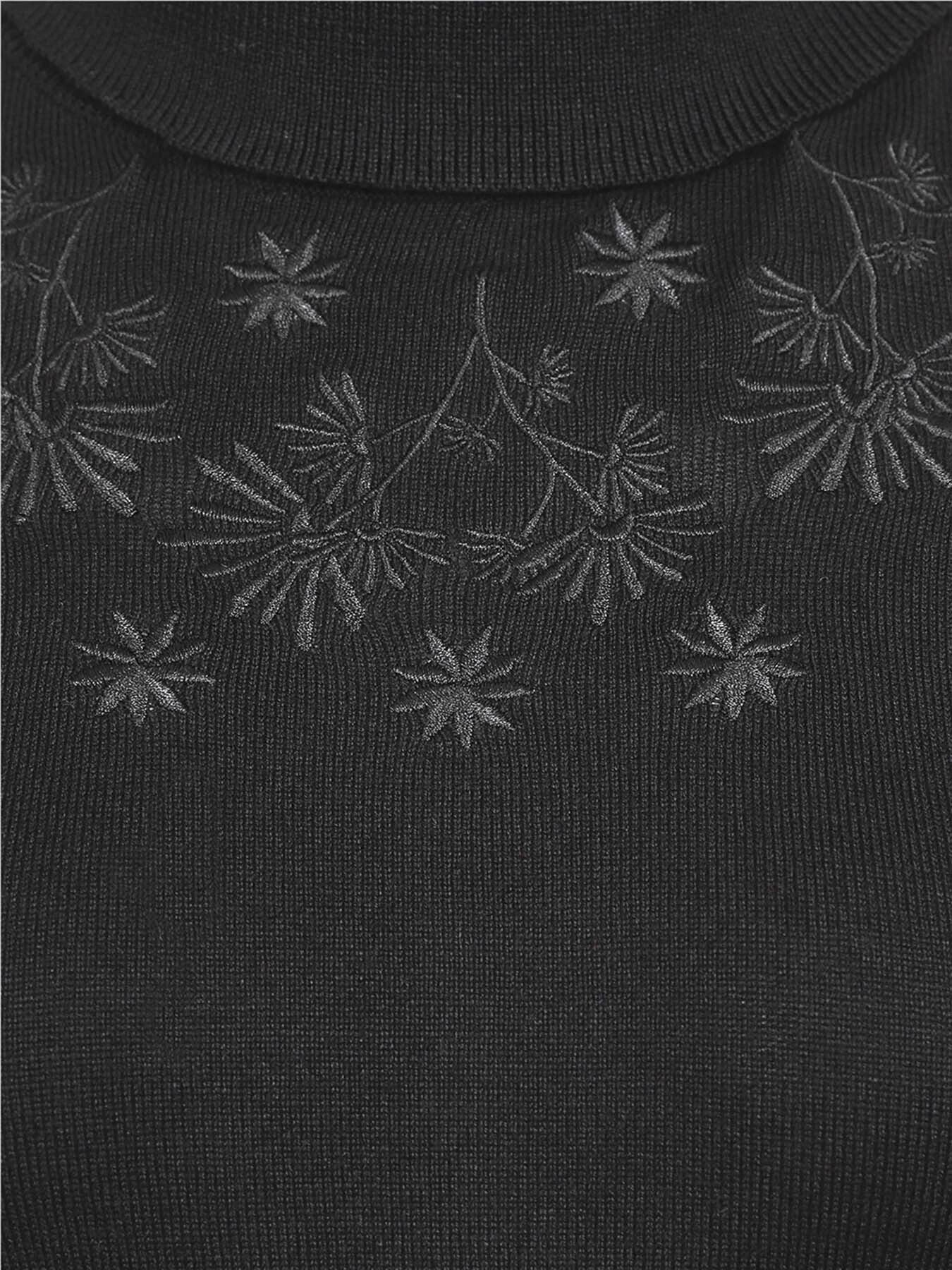 Bright_And_Beautiful_QUINCY_Turtleneck_STRICK_Rollkragen_JUMPER_Pullover_-_Schwarz_killer_kirsche_5