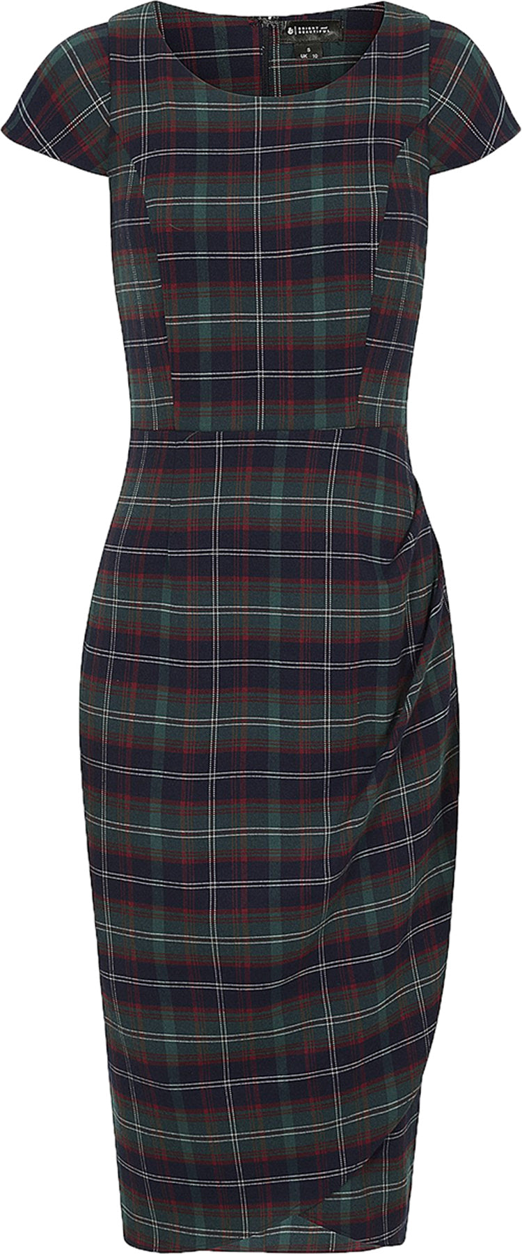 Bright_Beautiful_GISELLE_Vintage_TARTAN_Karo_Tulip_PENCIL_DRESS_Bleistiftkleid_killer_kirscheoMYcVnZ6tpk8Y