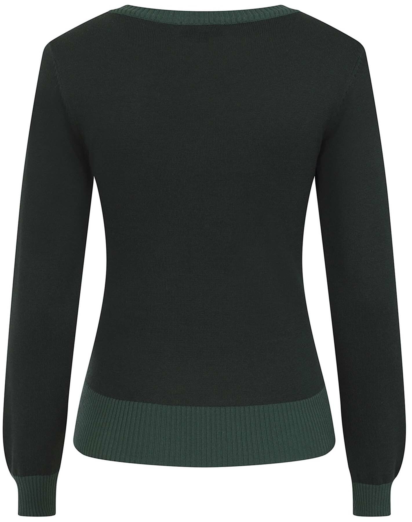Bright_and_Beautiful_CLARIS_Vintage_EMBROIDERED_FERN_Retro_JUMPER_Pullover_Gruen_killer_kirsche_2