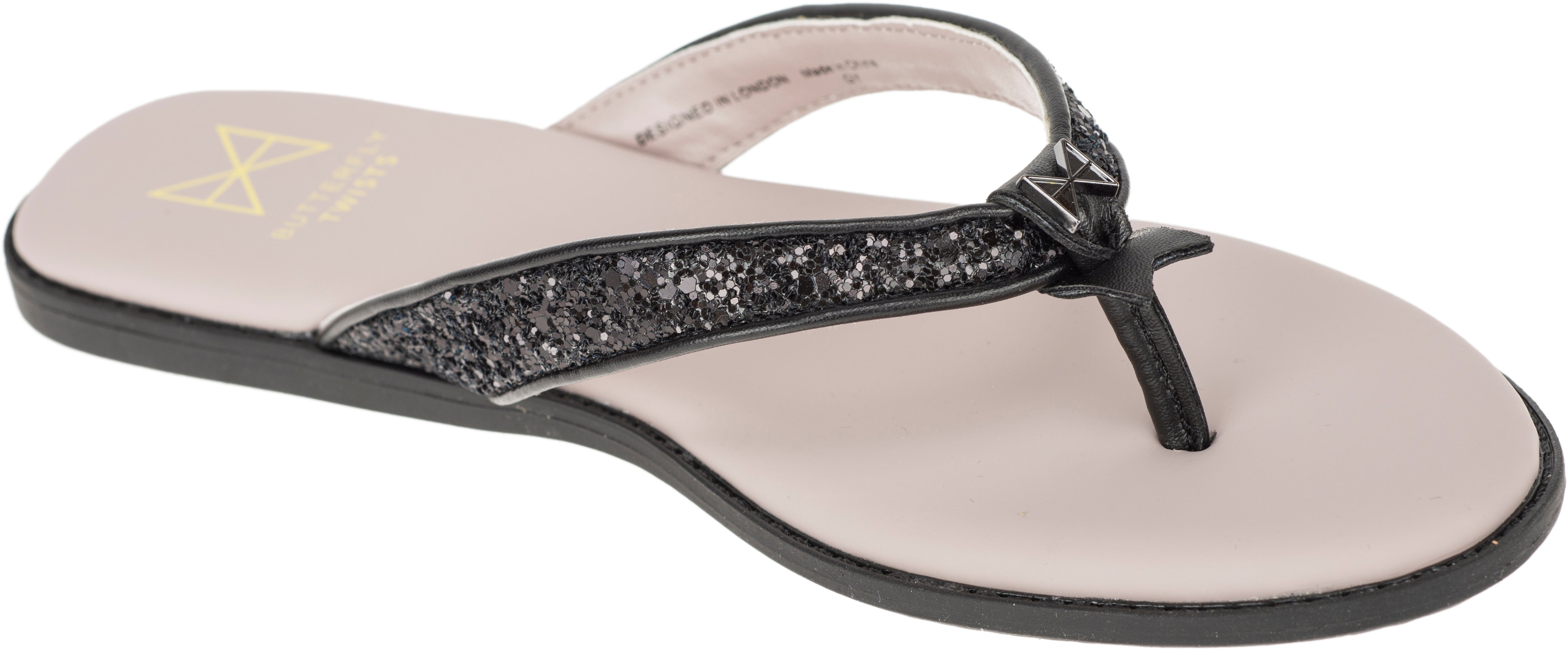 Butterfly_Twists_BONDI_Black_Glitter_Retro_SANDAL_Zehentreter_SCHUHE-4N5n27rsiVC5Yh