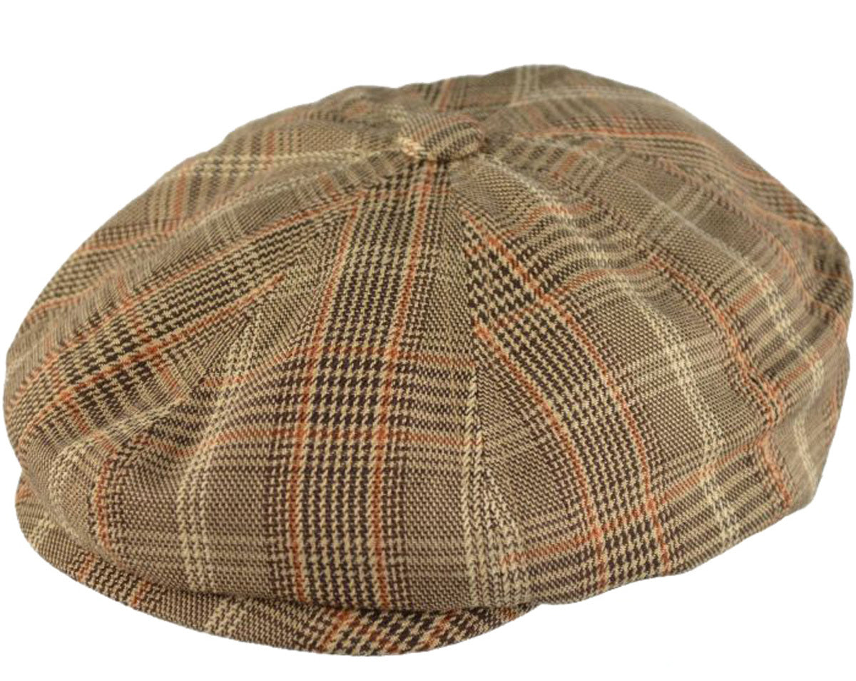 CHECKED_Newsboy_BAKERBOY_40s_Cap_Gatsby_TARTAN_Schirmmtze__Braun-1Al2GD8t2tbXTb