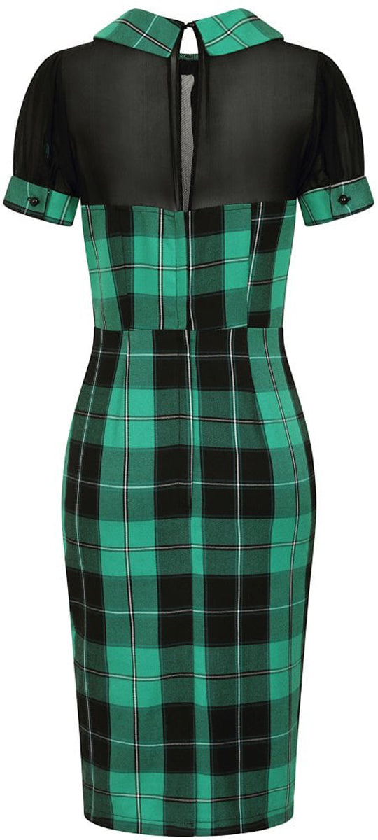 COLLECTIF_MAINLINE_MAC_FOLIAGE_CHECK_PENCIL_DRESS_killer_kirsche_3