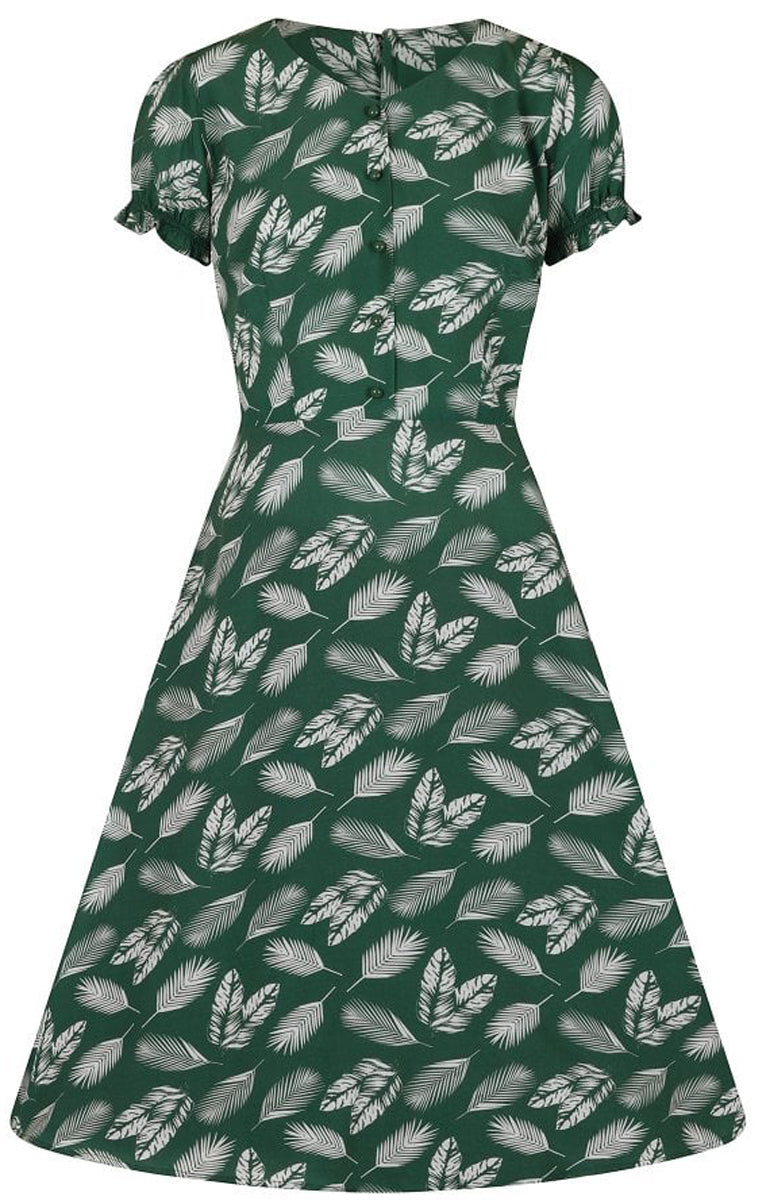 COLLECTIF_MAINLINE_MISTY_LEAFY_GREEN_SWING_DRESS_killer_kirsche_2