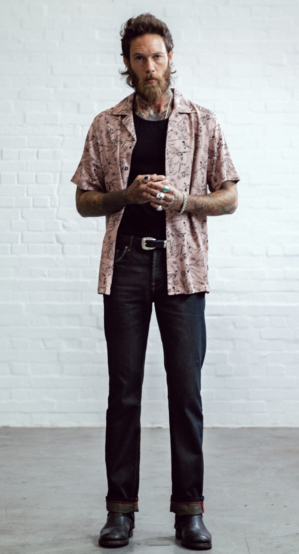 Chet_Rock_BIRD_FLORAL_Hawaii_Retro_Kurzarm_HEMD_Bowling_Shirt_killer_kirsche_4