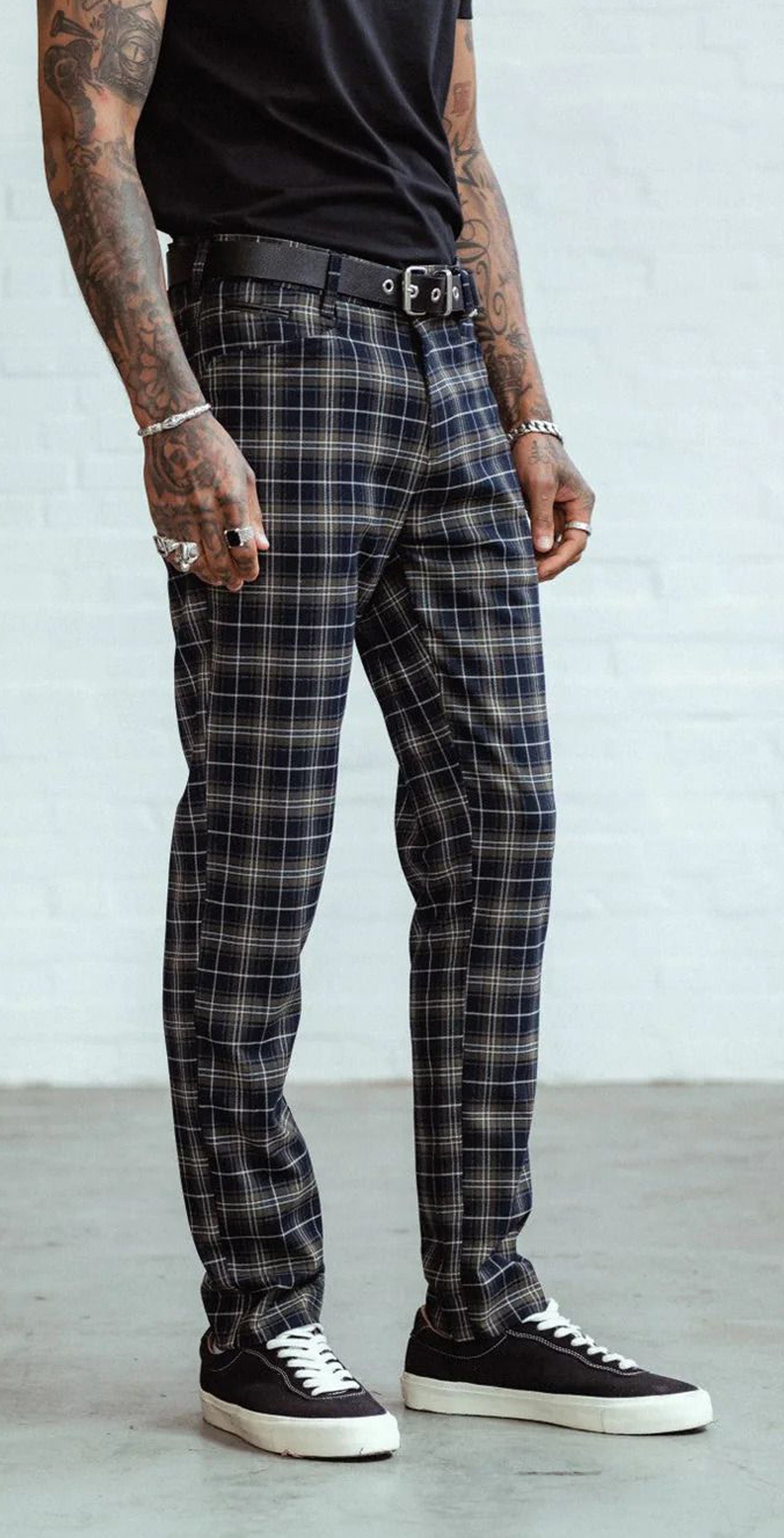 Chet_Rock_CHUCK_SKINNY_Vintage_Tartan_Spitzbundhose_HOCHBUND_HOSE_Slim_Fit_Trousers-3cqJsWpw7or4oZ