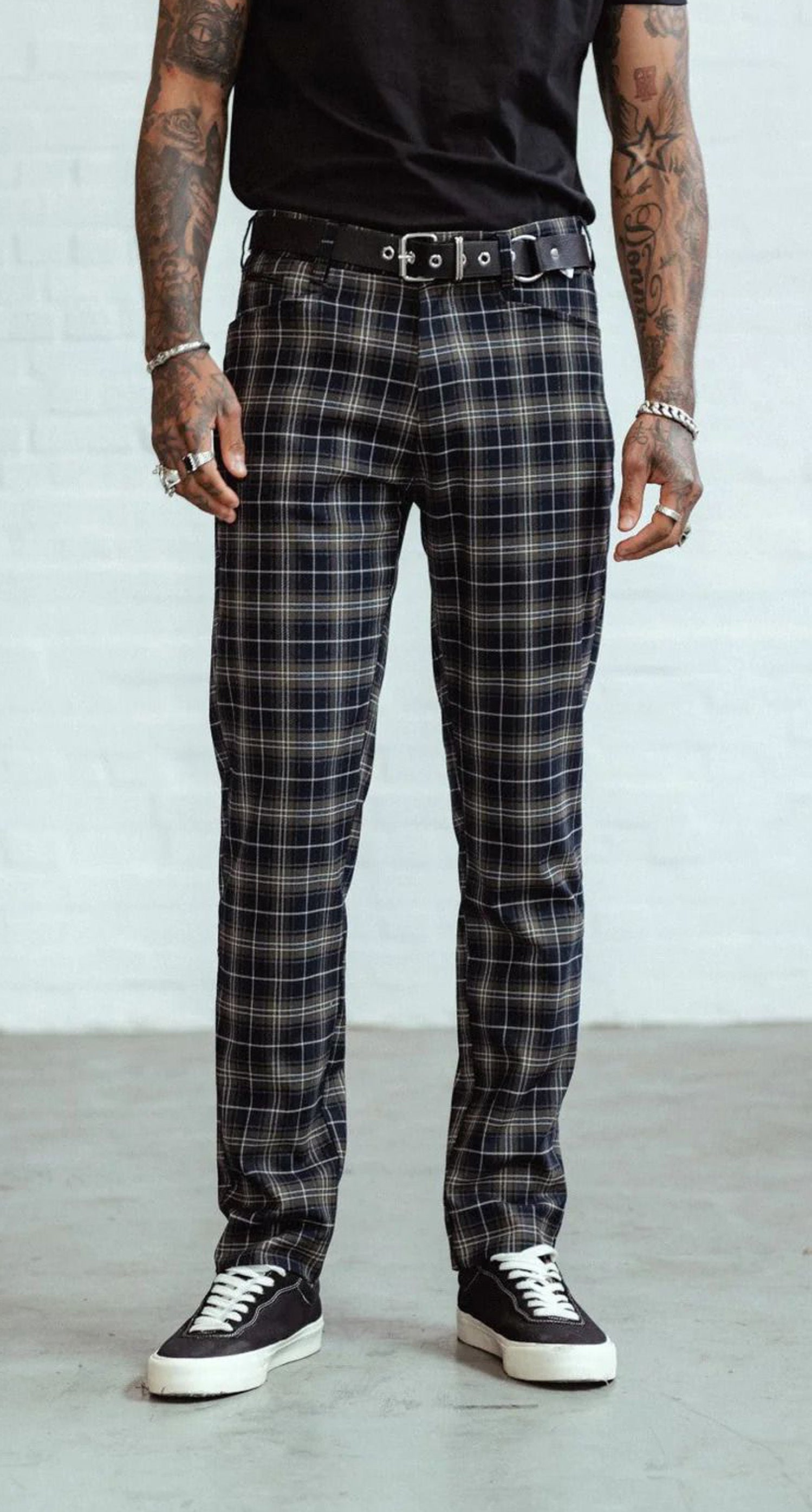 Chet_Rock_CHUCK_SKINNY_Vintage_Tartan_Spitzbundhose_HOCHBUND_HOSE_Slim_Fit_Trousers-4VGDKM9Zl6sSg0