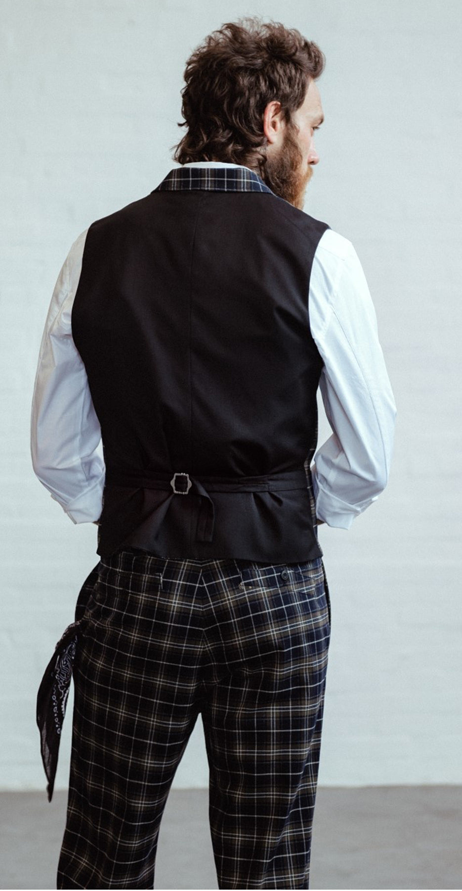 Chet_Rock_CHUCK_Vintage_TARTAN_Karo_CHECK_Classic_Retro_WESTE_Waistcoat_killer_kirsche_4