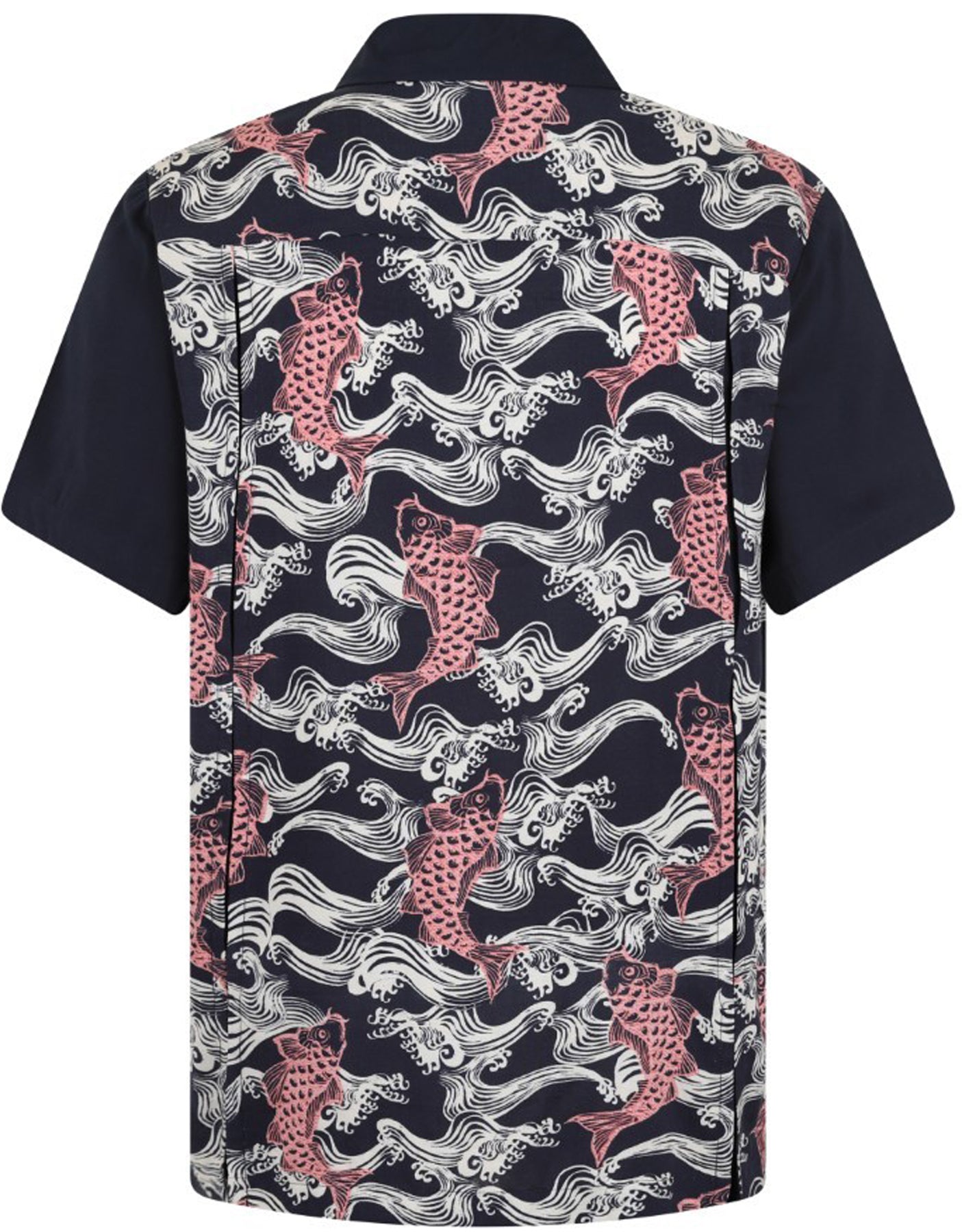 Chet_Rock_JAPANESE_KOI_Retro_KARPFEN_Fische_Kurzarm_HEMD_Bowling_Shirt_killer_kirsche_2