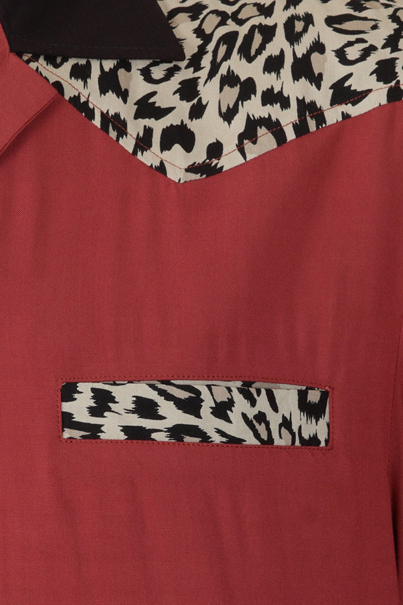 Chet_Rock_JEFFERY_Retro_CONTRAST_LEO_Kurzarm_BOWLING_SHIRT_Hemd_Maroon-3