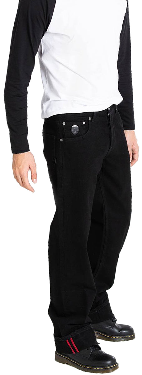 Chet_Rock_LARRY_Retro_Denim_5-Pocket_Oldschool_LOOSE_JEANS_Schwarz-2