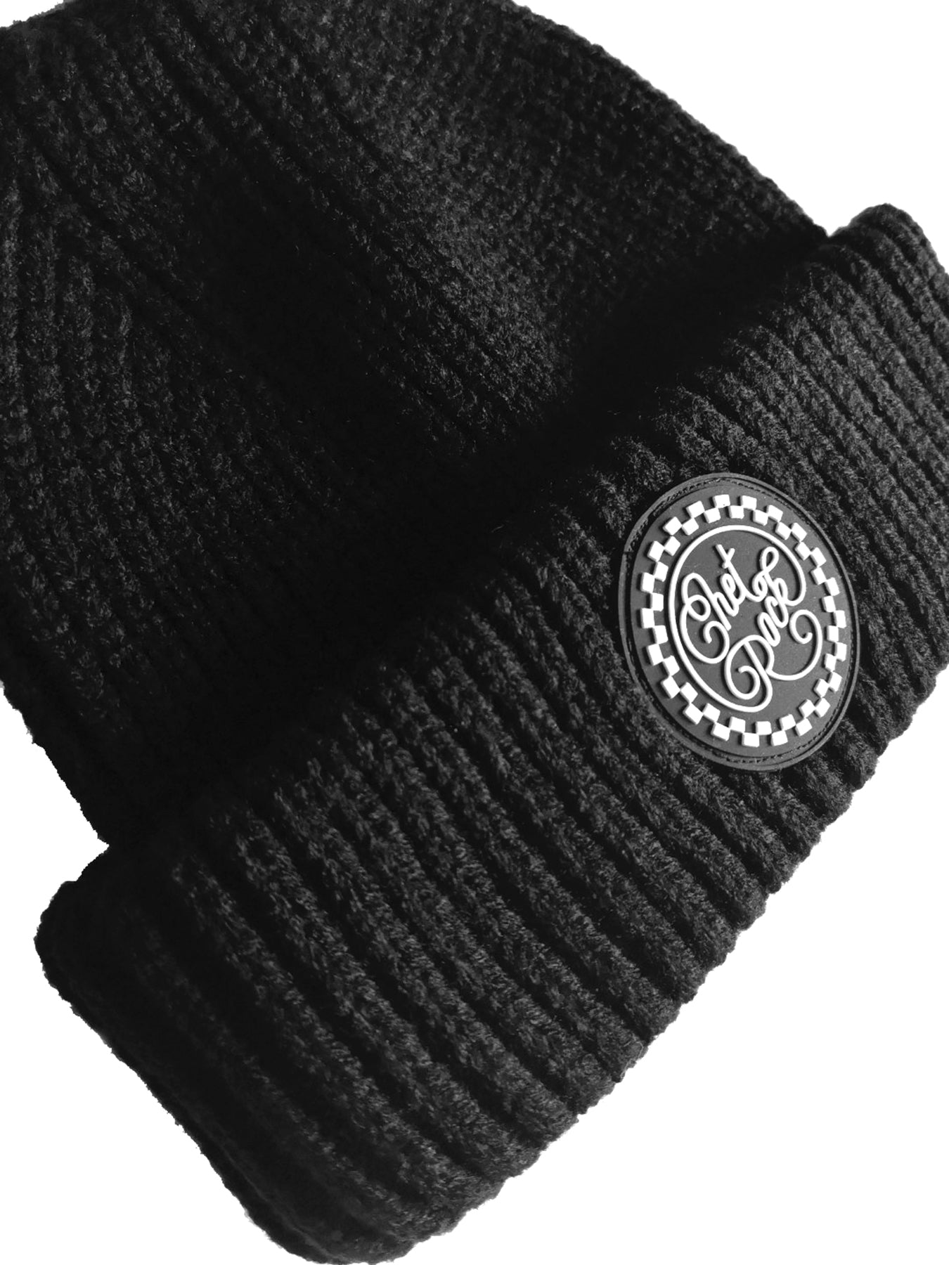 Chet_Rock_LOGO_Herren_Strick_BEANIE_Muetze_-_Schwarz_killer_kirsche_5