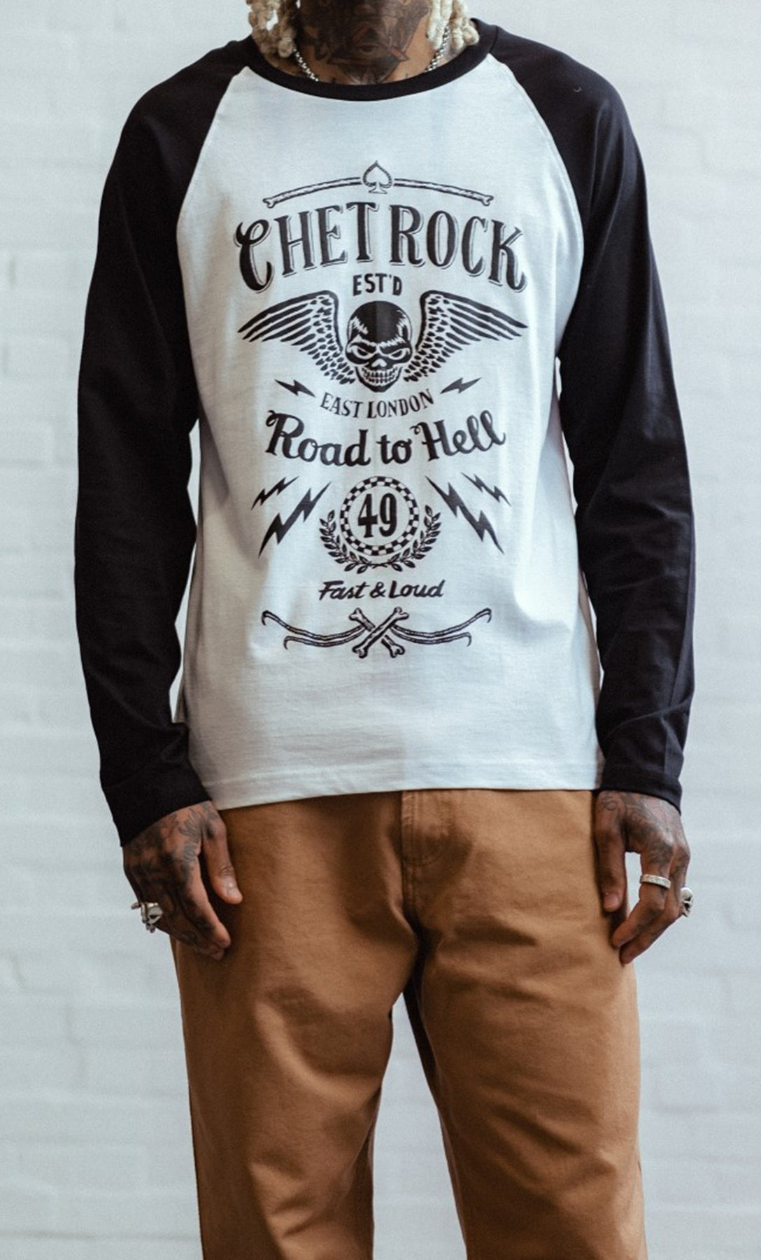 Chet_Rock_ROAD_TO_HELL_Skull_Motiv_Raglan_MOTIV_Herren_Langarm_SHIRT_killer_kirsche_2