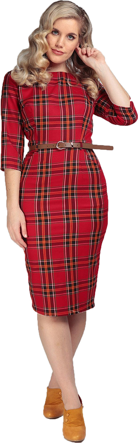 Collectif_ADELINE_Vintage_BERRY_CHECK_Karo_TARTAN_Bleistiftkleid_PENCIL_DRESS-1pdbyWp6Zh7YTB