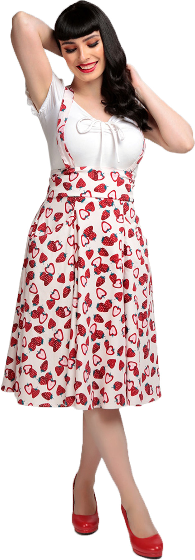 Collectif_ALEXA_STRAWBERRY_Erdbeeren_TRaeGER_50s_Suspenders_SWING_SKIRT_Rock_Killer_Kirsche-1