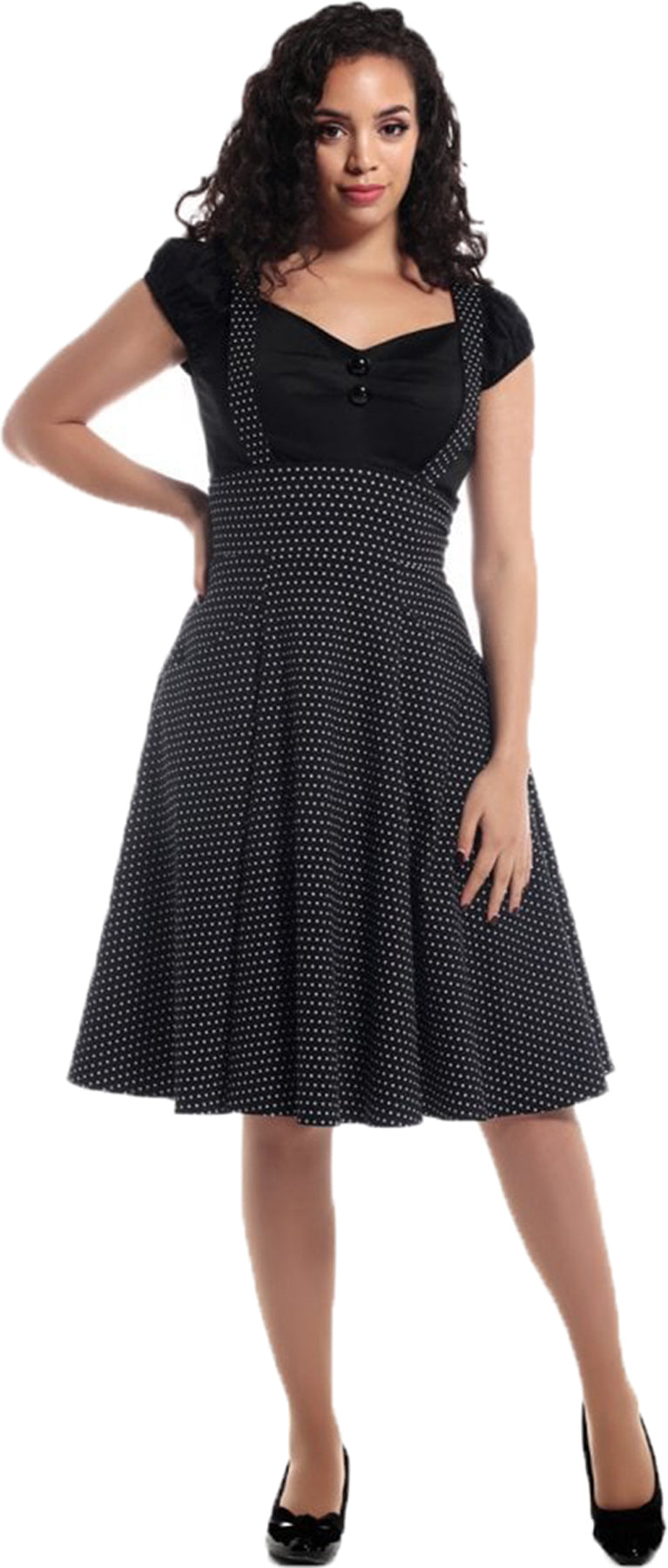 Collectif_ALEXA_Vintage_POLKA_DOT_Punkte_Suspenders_50s_SWING_SKIRT_Rock_killer_kirscheIFptivZLr4hL0