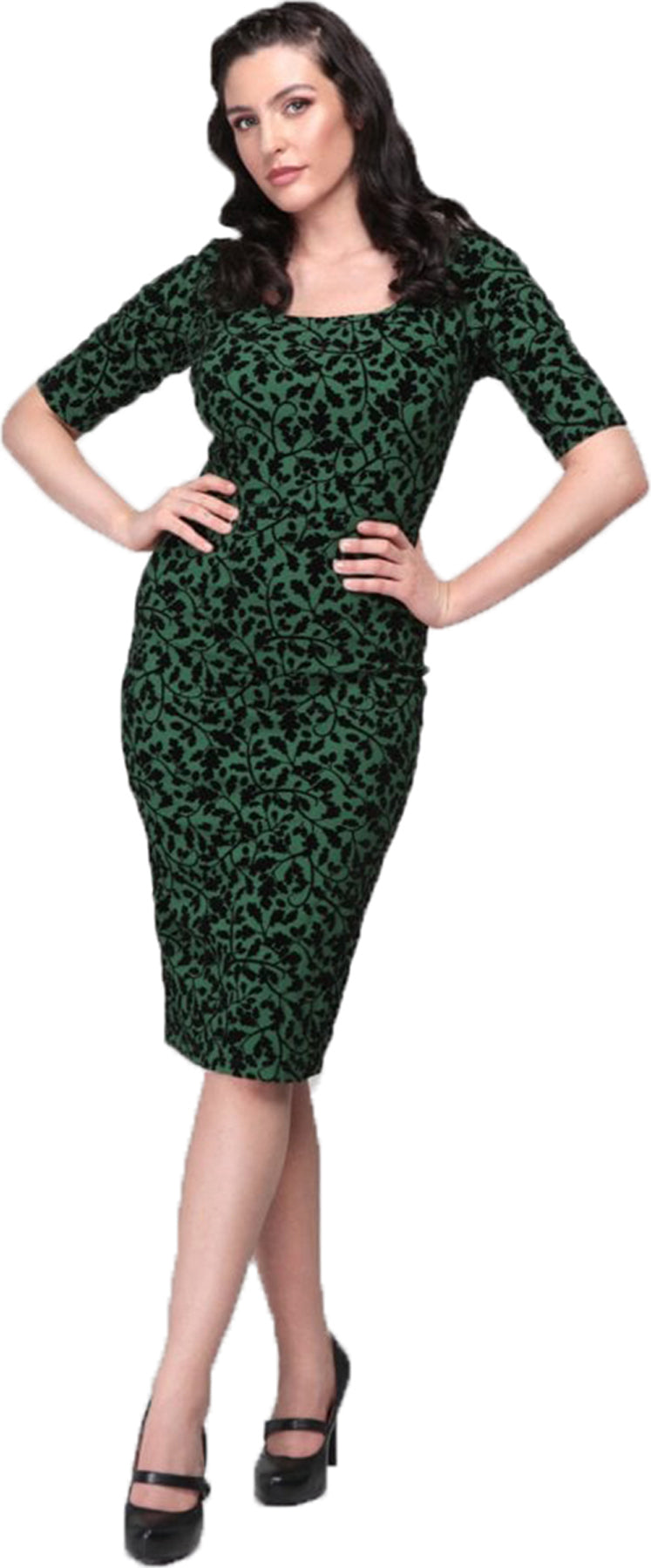Collectif_AMBER_Vintage_LEAFY_FLOCK_Eichenblatt_Bleistiftkleid_PENCIL_DRESS_killer_kirscheh1hJTAW7zPaEb