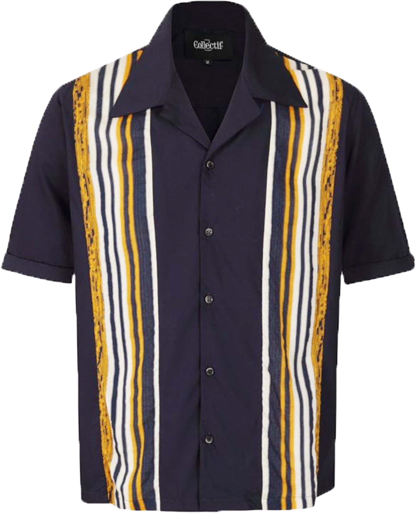 Collectif_ANDREW_Vintage_STREIFEN_Striped_50s_Kurzarm_BOWLING_HEMD_Shirt_killer_kirsche