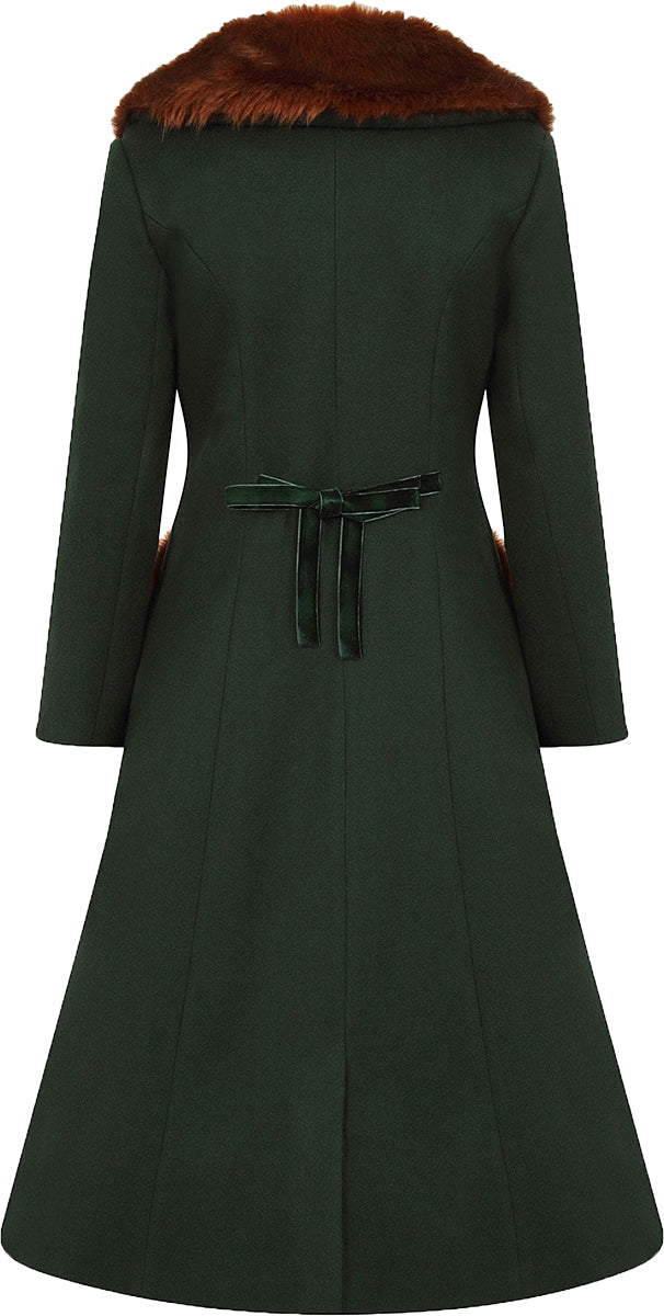 Collectif_ANNASOFIA_Vintage_FAUX_FUR_Kunstfell_A-Linie_Retro_COAT_Mantel_Gruen-4