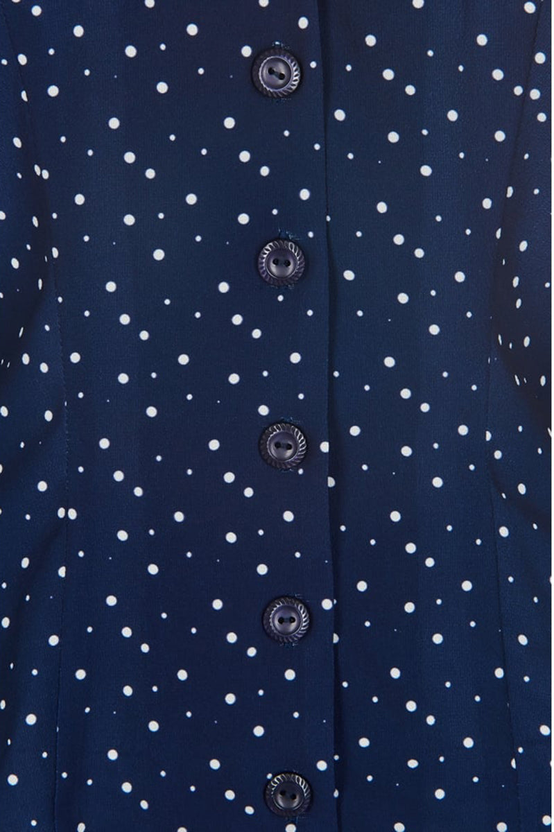 Collectif_AUBREY_Vintage_SPECKLED_POLKA_DOT_Punkte_Collar_SHIRT_Bluse-4