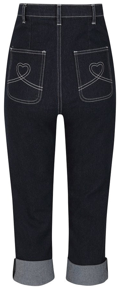 Collectif_BAMBIE_Vintage_HIGH_WAISTED_50s_Slim_Fit_Denim_CAPRI_JEANS_Hose_killer_kirsche_2