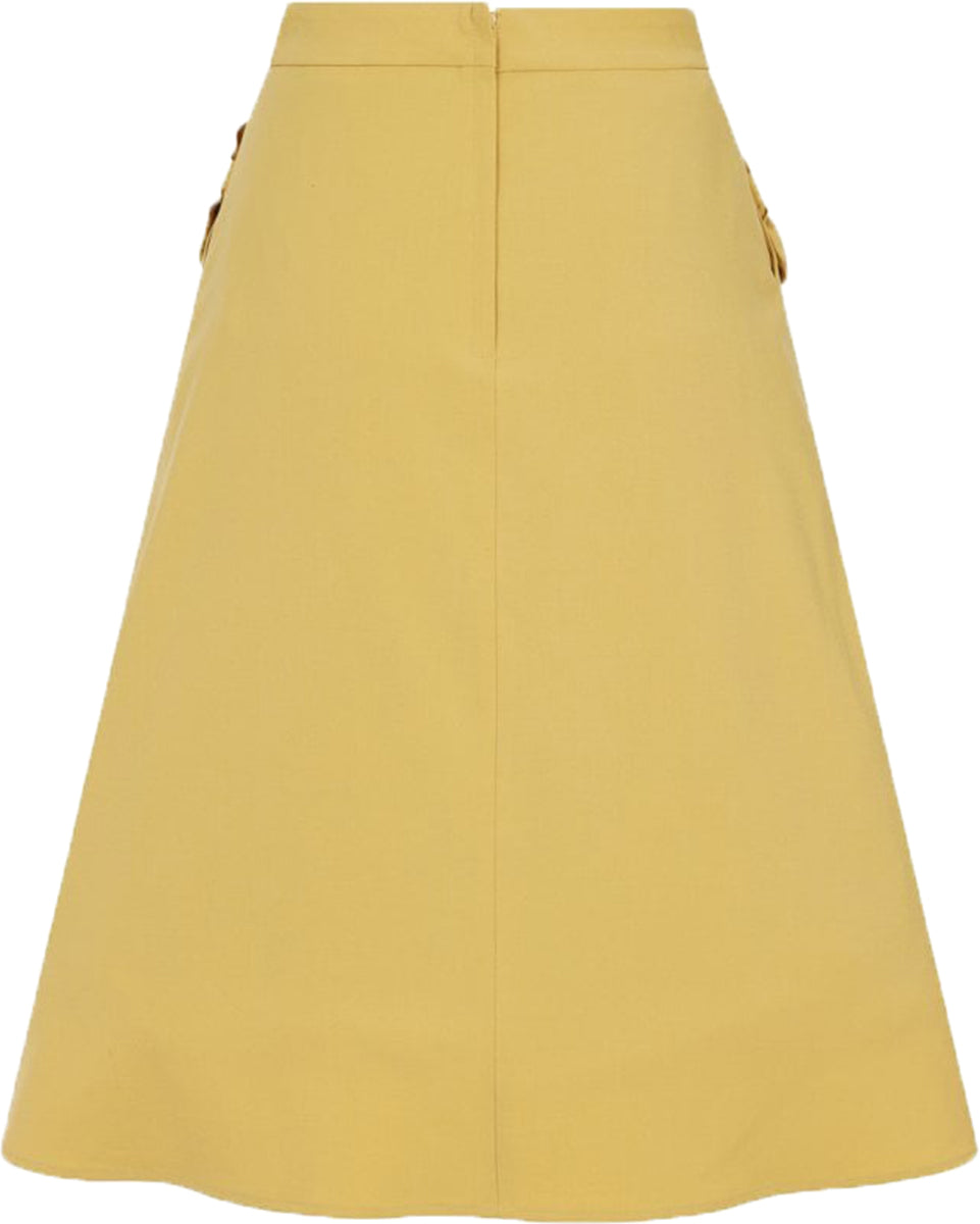 Collectif_BEAU_Vintage_SCHLEIFEN_Bow_A-Linie_SWING_SKIRT_Rock_Senfgelb-3