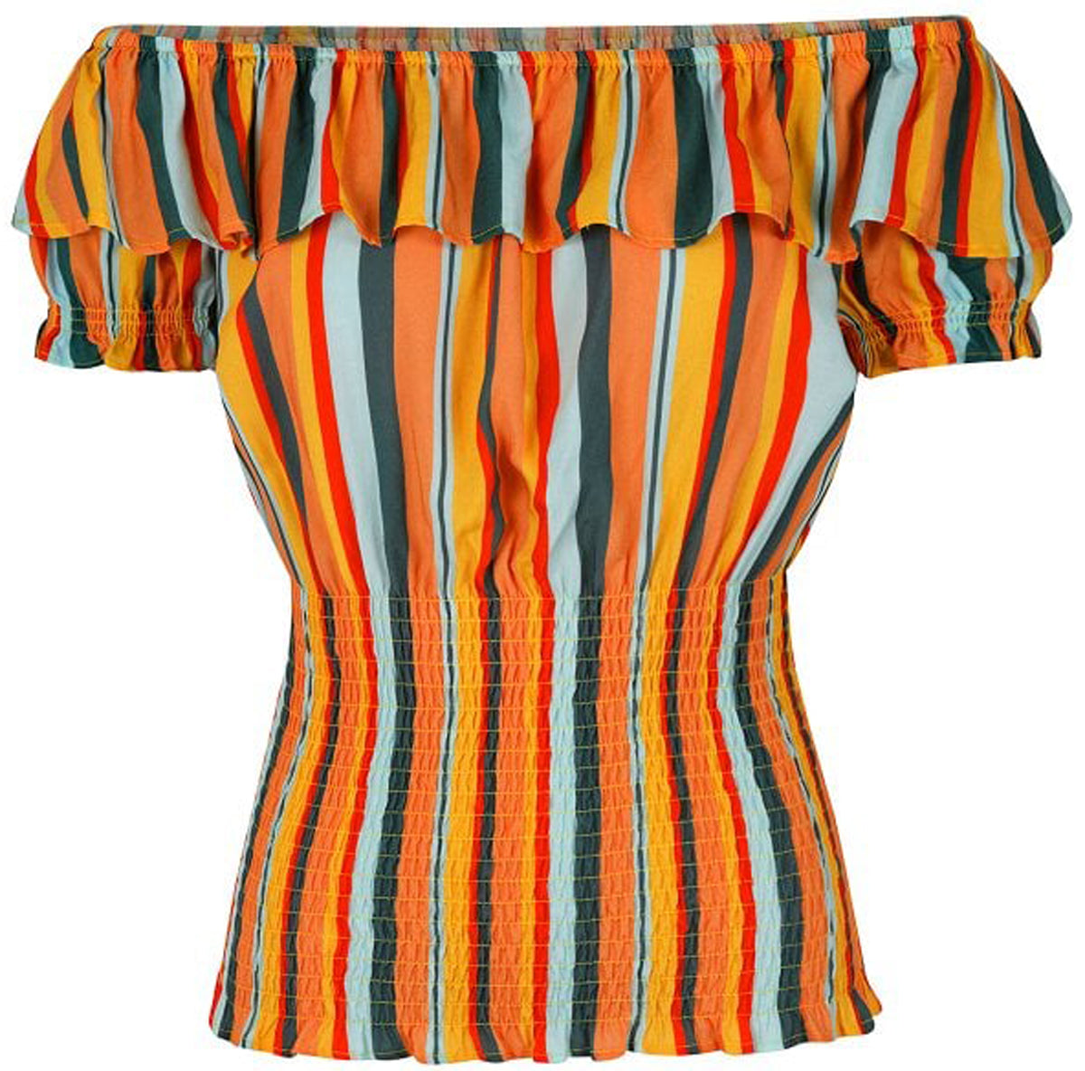 Collectif_BEBE_Vintage_SAHARA_STRIPE_Streifen_RUFFLE_Rueschen_BLUSE_Shirt_killer_kirsche_1FEo1Ob6gYG5Tc