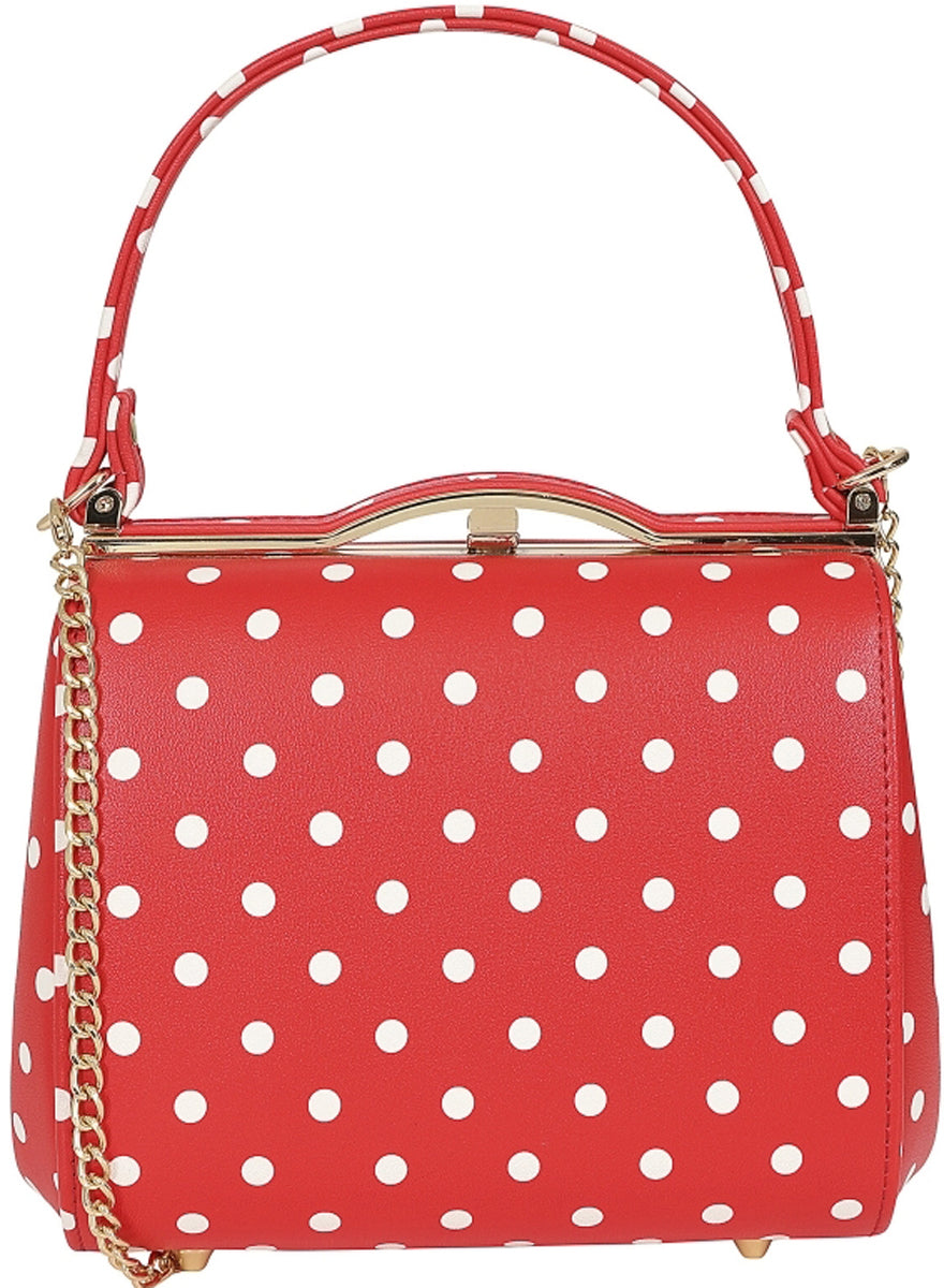 Collectif_CARRIE_Vintage_Polka_dots_punkte_Kunstleder_Top_Clasp_CLUTCH_Handbag_TASCHE_killer_kirsche_1ZqzOElzgX8c2h