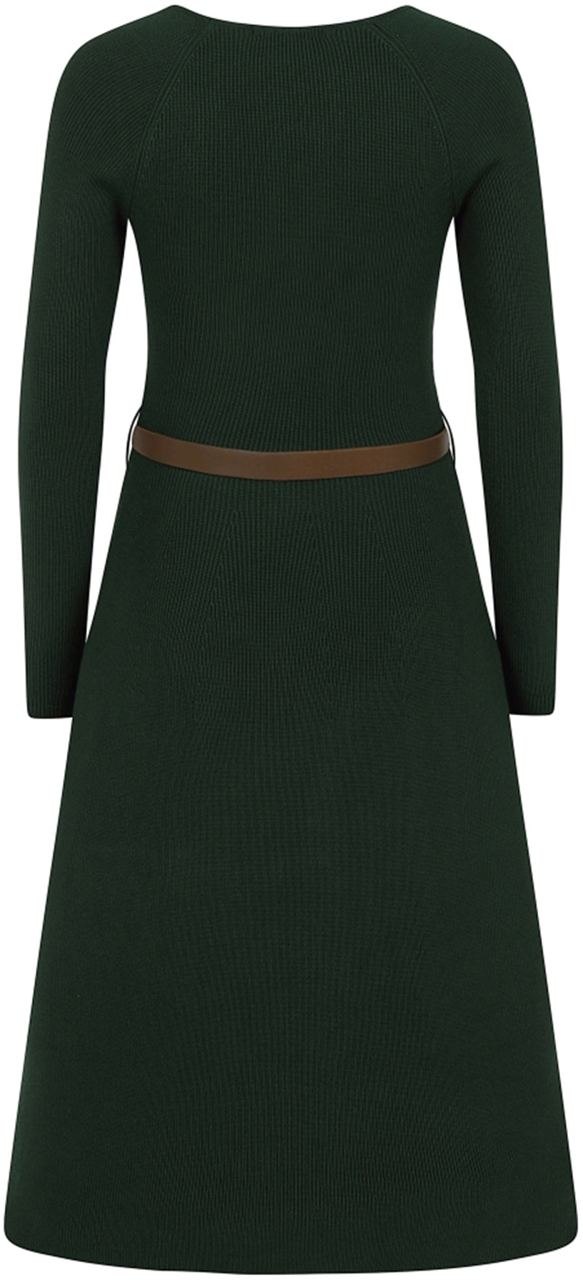 Collectif_CATALINA_Retro_KNITTED_Rippstrick_A-LINIE_DRESS_Swing_Kleid_Dunkelgruen_killer_kirsche_3
