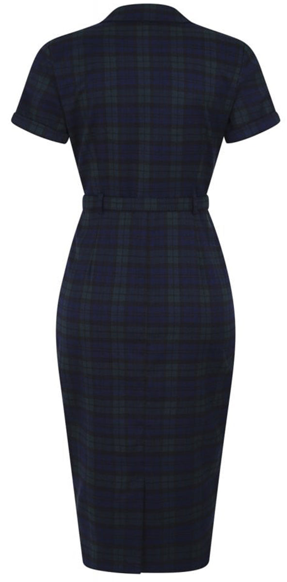 Collectif_CATERINA_Vintage_BLACKWATCH_CHECK_Bleistiftkleid_PENCIL_DRESS-3