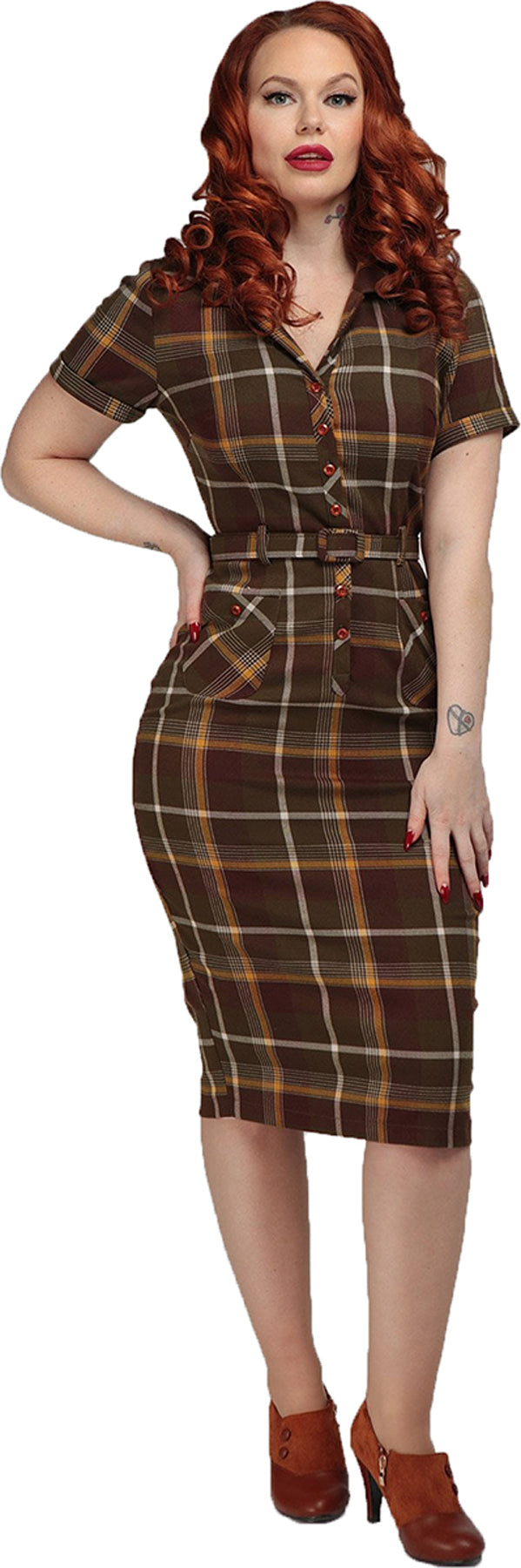 Collectif_CATERINA_Vintage_MOSSHILL_CHECK_Karo_50s_PENCIL_DRESS_Bleistiftkleid_killer_kirsche