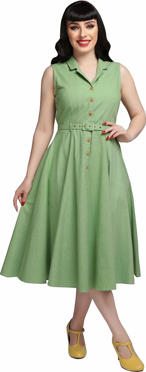 Collectif_CATERINA_Vintage_PLAIN_Sleeveless_Swing_Dress_HEMDKLEID_Gruen-1t79IyN7x0TmIM
