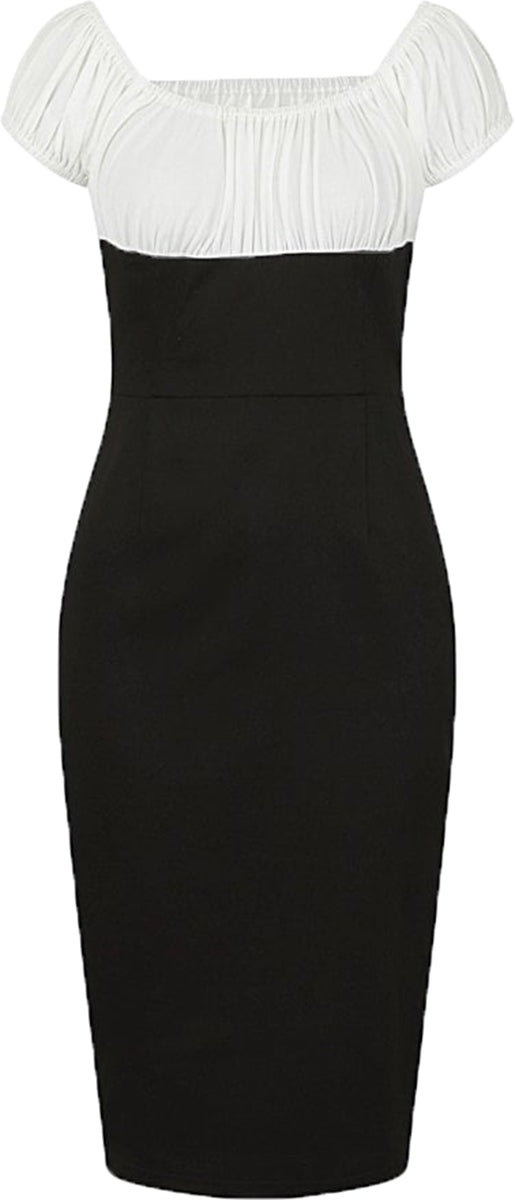 Collectif_CESIRA_Vintage_GYPSY_Carmen_Kurzarm_PENCIL_DRESS_Bleistiftkleid-2YX6oDF4czgZhT