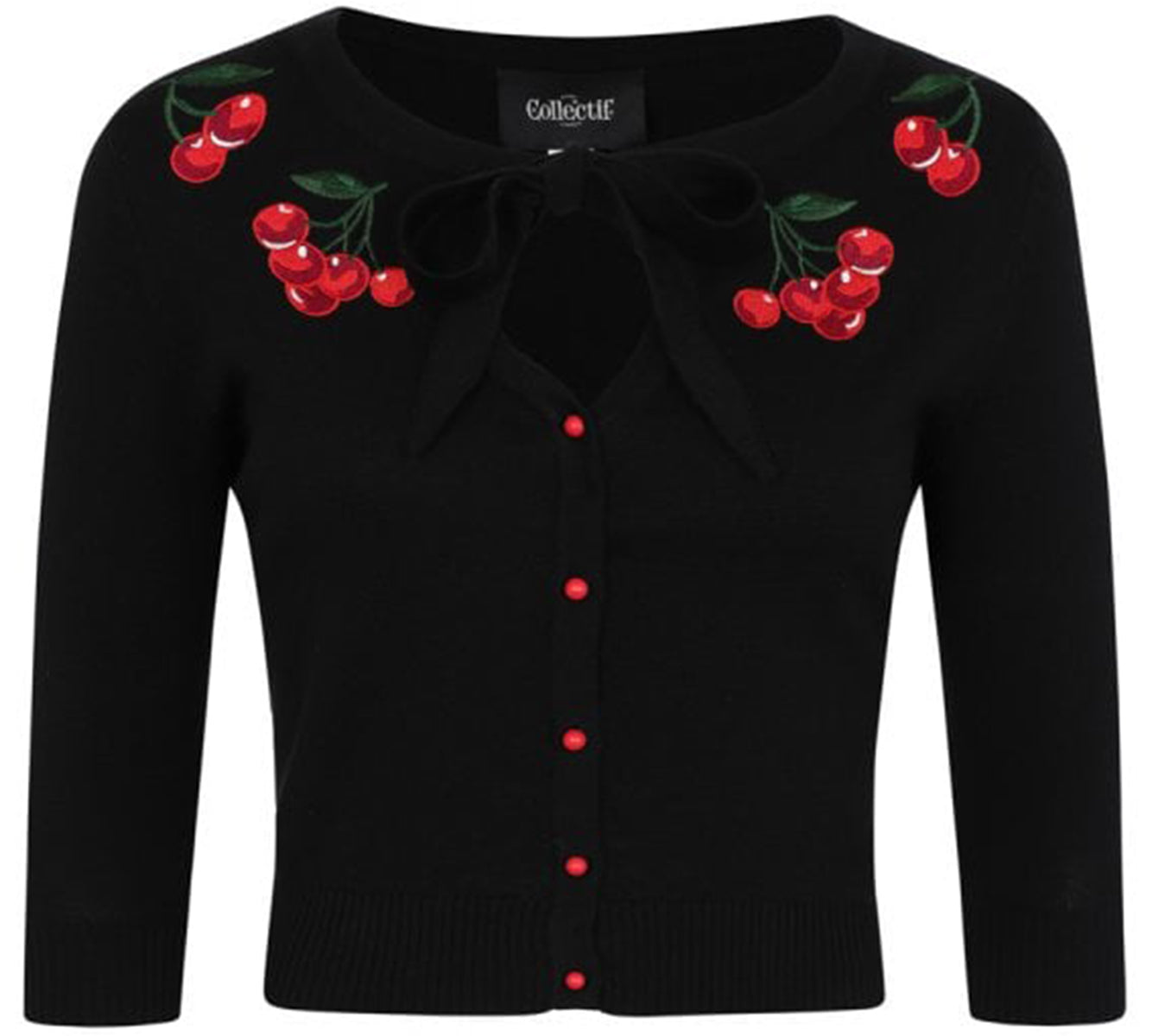Collectif_CHARLENE_Cherries_KIRSCHEN_Schleife_BOW_Strickjacke_CARDIGAN-2