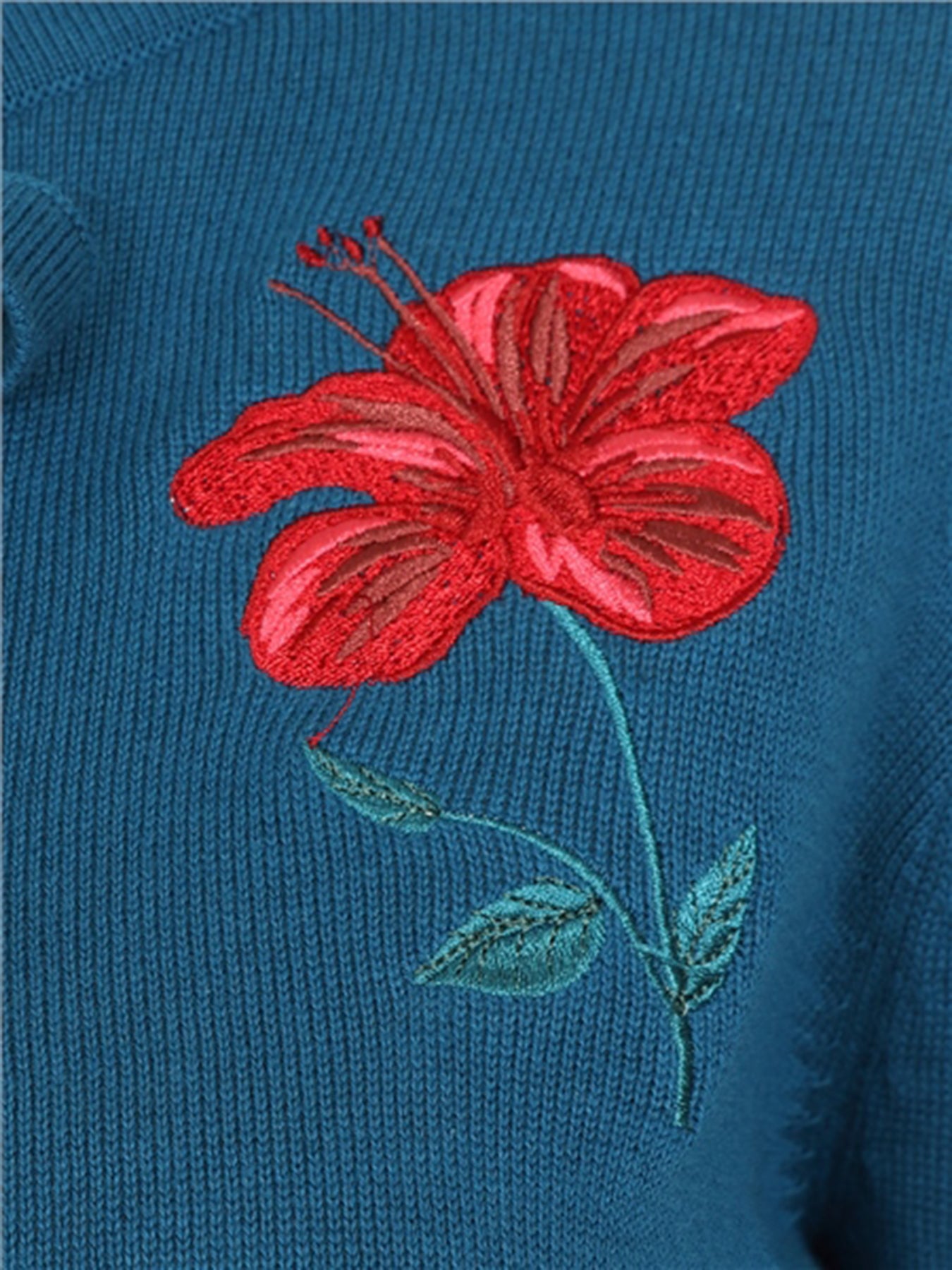 Collectif_CHARLENE_EDEN_Schleife_Blueten_EMBROIDERY_Strickjacke_CARDIGAN_killer_kirsche_4