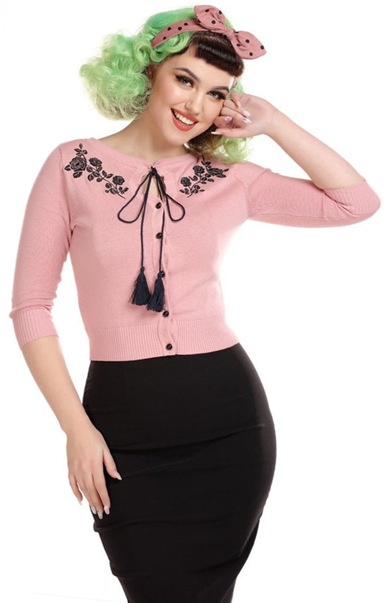Collectif_CHARLENE_ROSES_Floral_Embroidery_TASSEL_Strickjacke_CARDIGAN-1