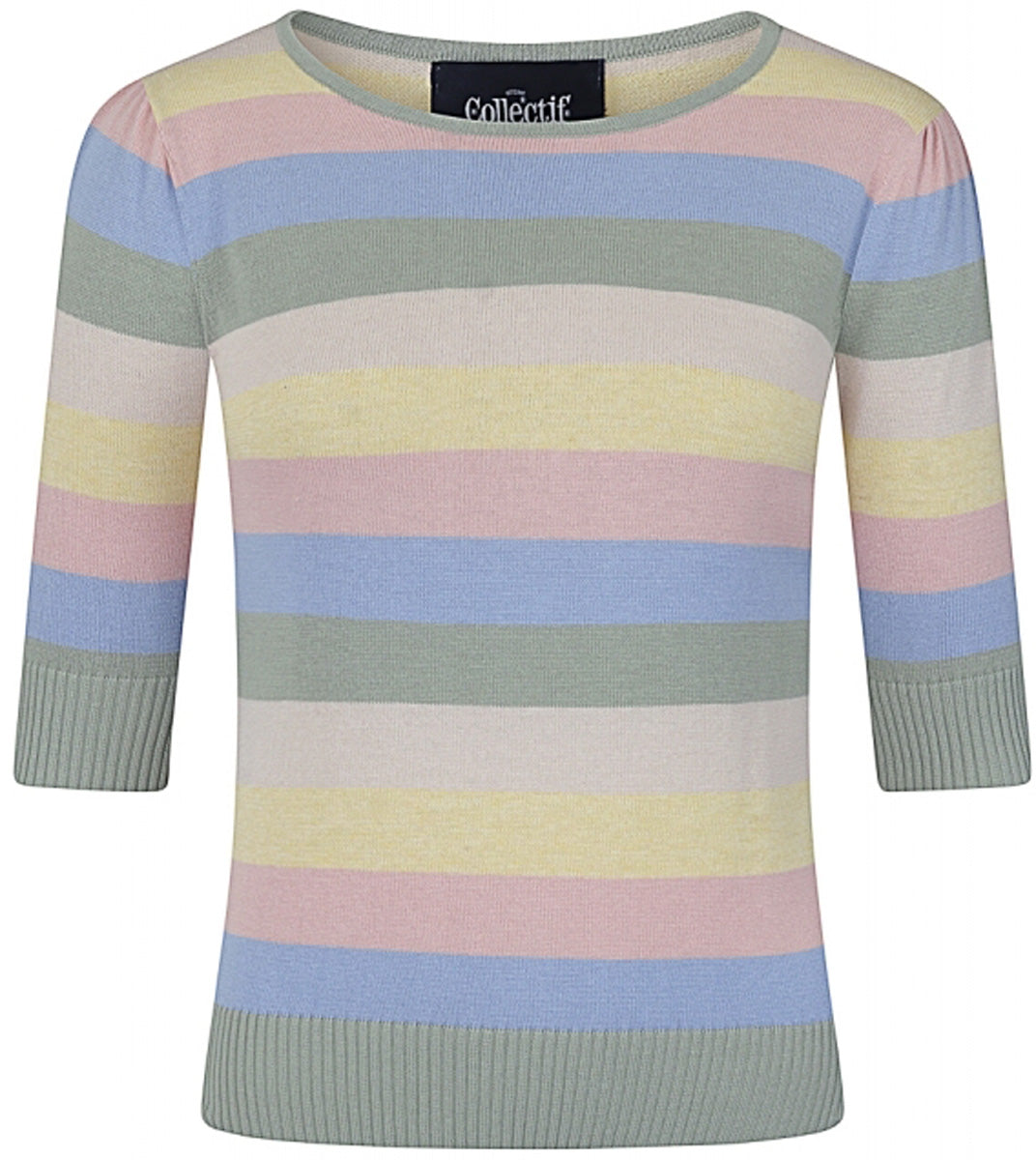 Collectif_CHRISSIE_TEACUP_STRIPE_Halbarm_STREIFEN_50s_JUMPER_Pullover_killer_kirsche_1wv7SUihRMCy6O