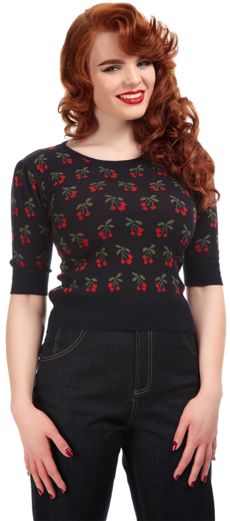 Collectif_CHRISSIE_Vintage_CHERRY_Kirschen_Halbarm_Rundhals_JUMPER_Pullover_killer_kirsche_111