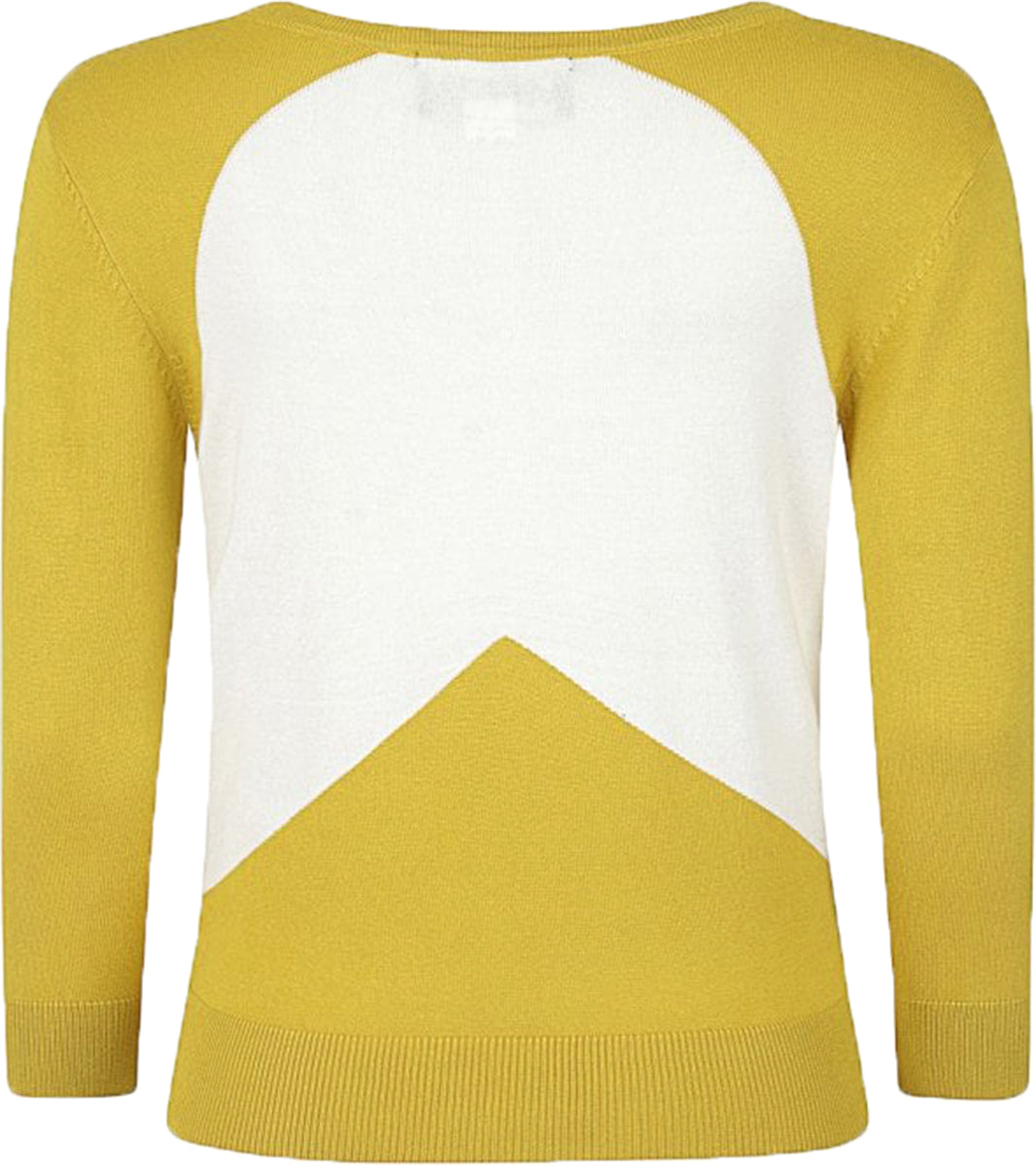 Collectif_CLARETTA_Vintage_Peephole_Bow_KNITTED_Feinstrick_JUMPER_Pullover-3