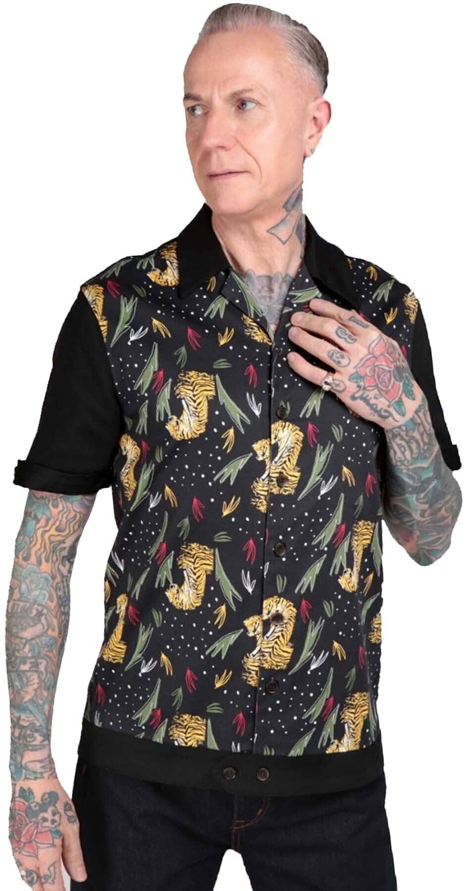 Collectif_DAVID_50s_TIGER_Bowlingshirt_KURZARM_Retro_50s_HAWAII_HEMD_Shirt_Killer_Kirsche-2