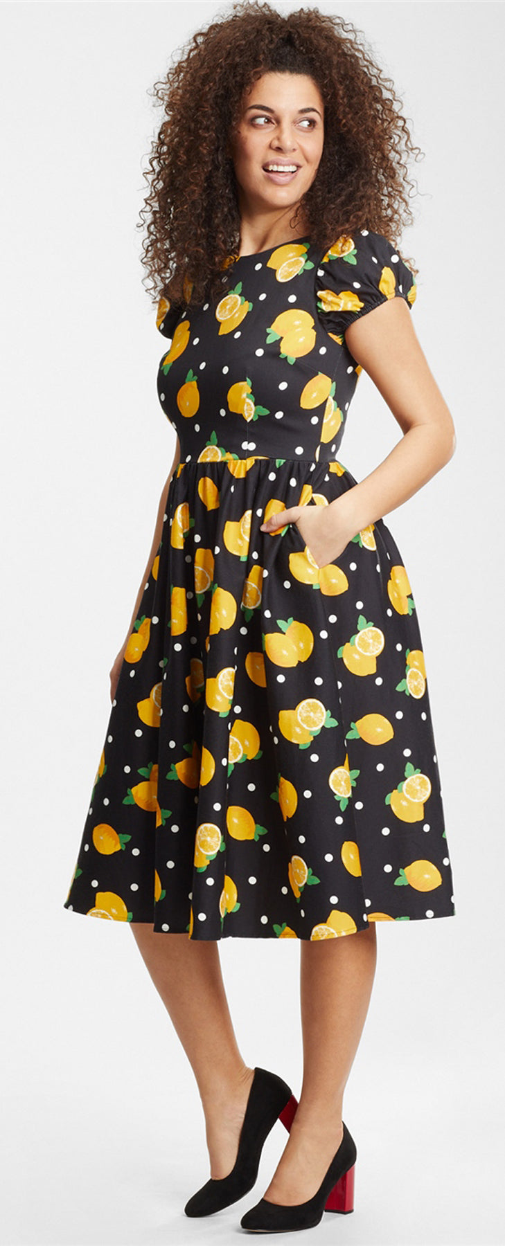 Collectif_DEMIRA_Polka_Lemon_PUNKTE_Kurzarm_50s_A-Linien_DRESS_Swingkleid_killer_kirsche_4iBdESWIYxZgAT