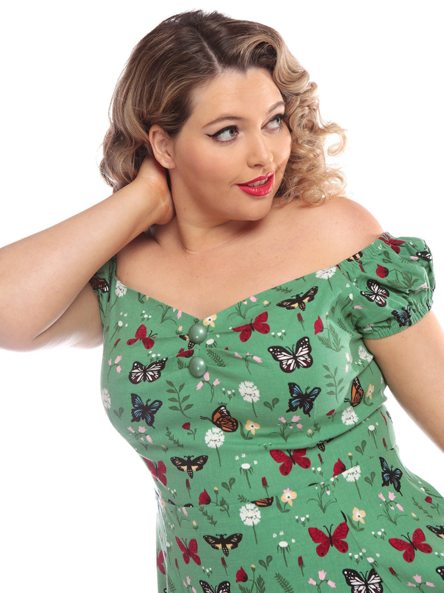 Collectif_DOLORES_50s_BUTTERFLY_Schmetterling_FLORAL_Sweetheart_SWING_DRESS_Kleid_killer_kirsche_3D2lAAyNi9sAyu