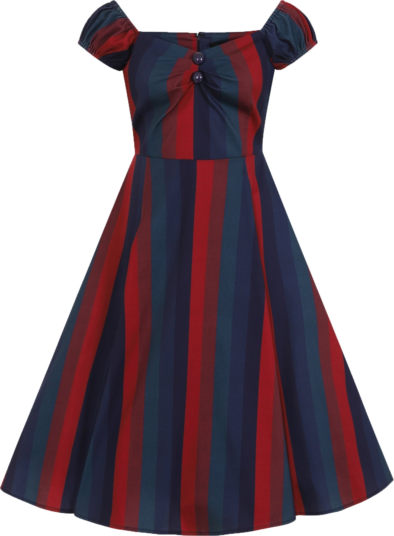 Collectif_DOLORES_50s_JEWEL_STRIPE_Streifen_Sweetheart_Retro_SWING_DRESS_Kleid_Killer_Kirsche-1opREKrhH3OlIb